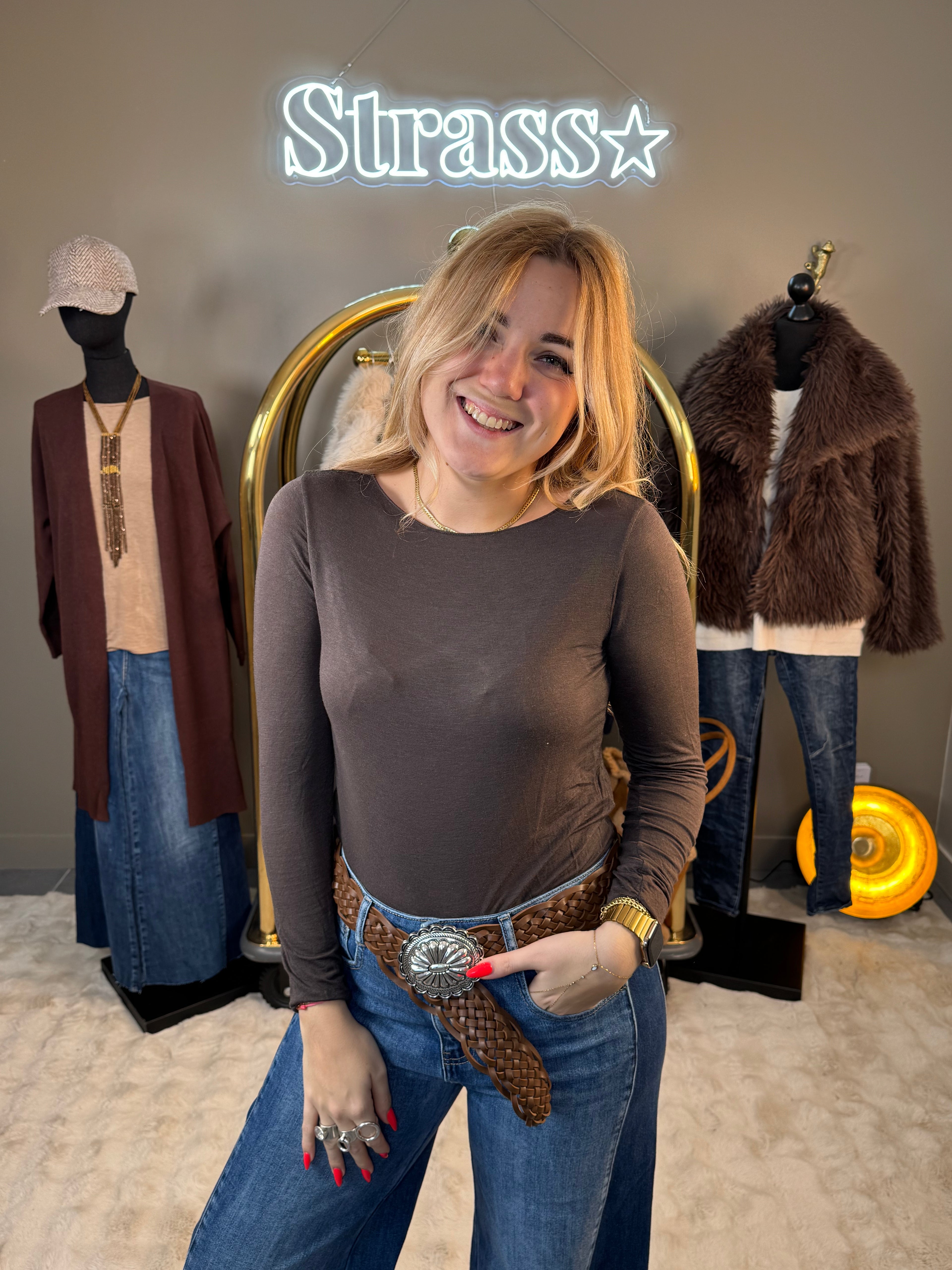 Sous Pull Cachemire Choco