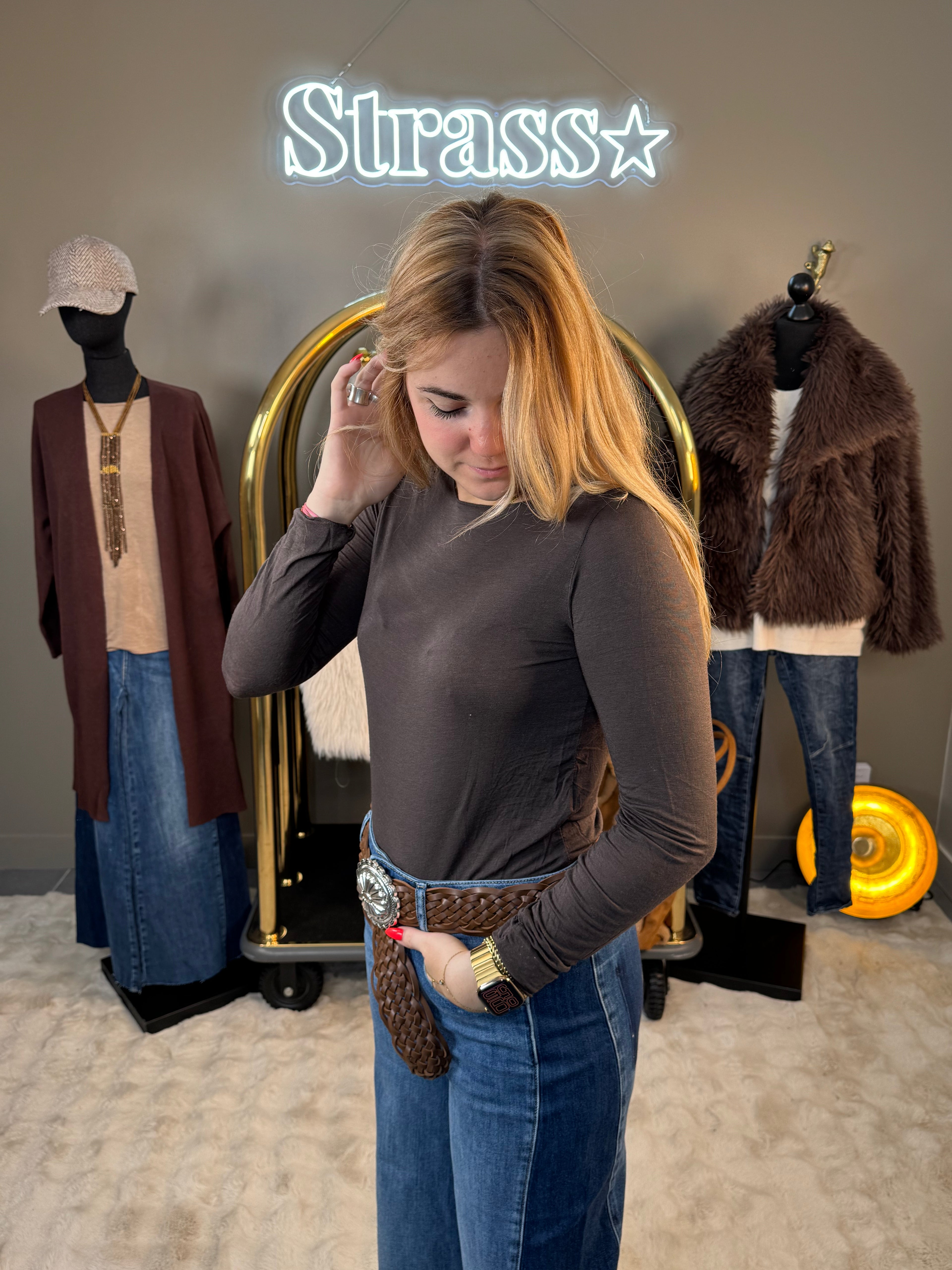 Sous Pull Cachemire Choco