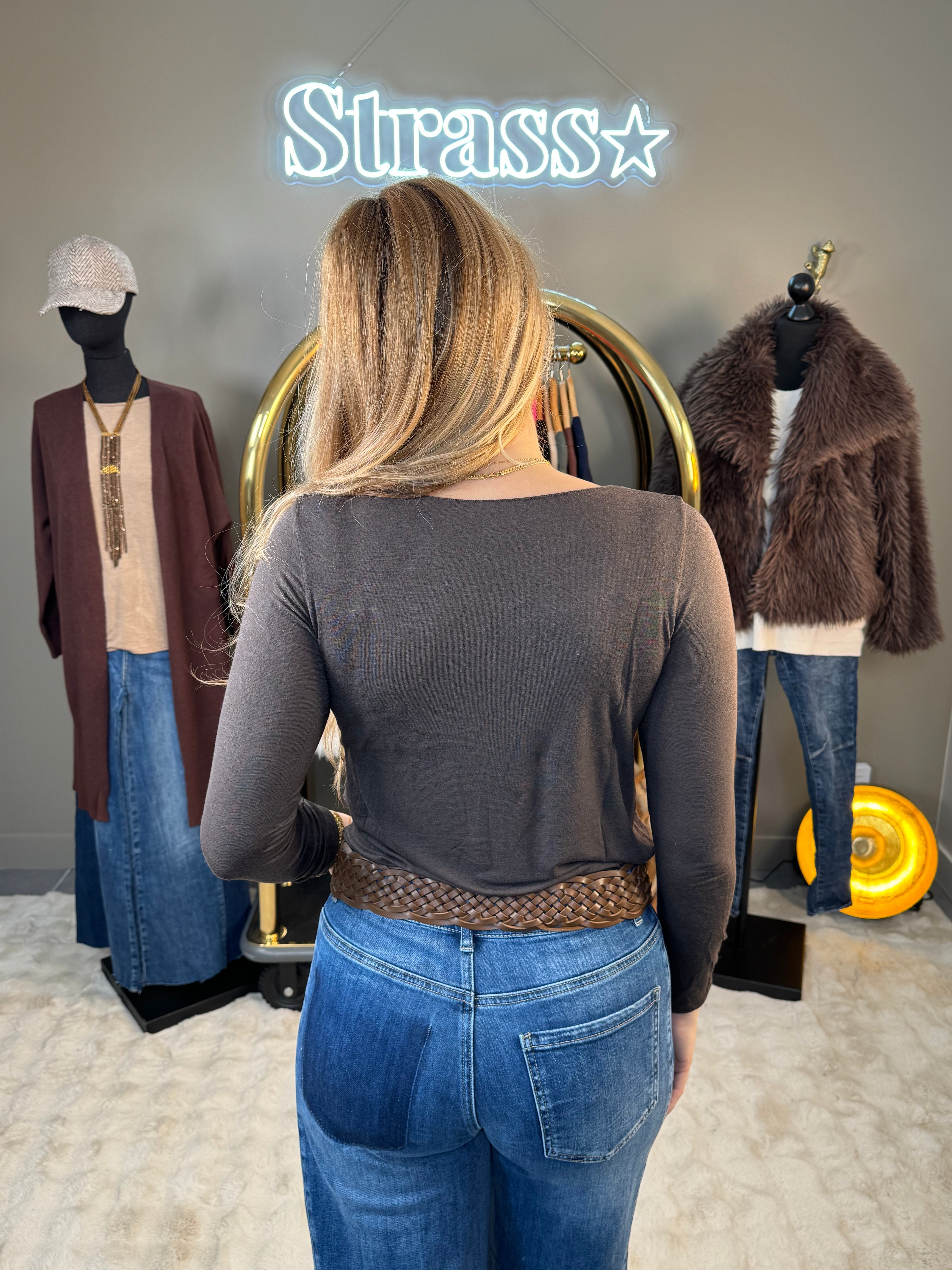 Sous Pull Cachemire Choco