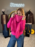Écharpe Caline Fuschia