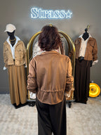 Veste Suédine Choco