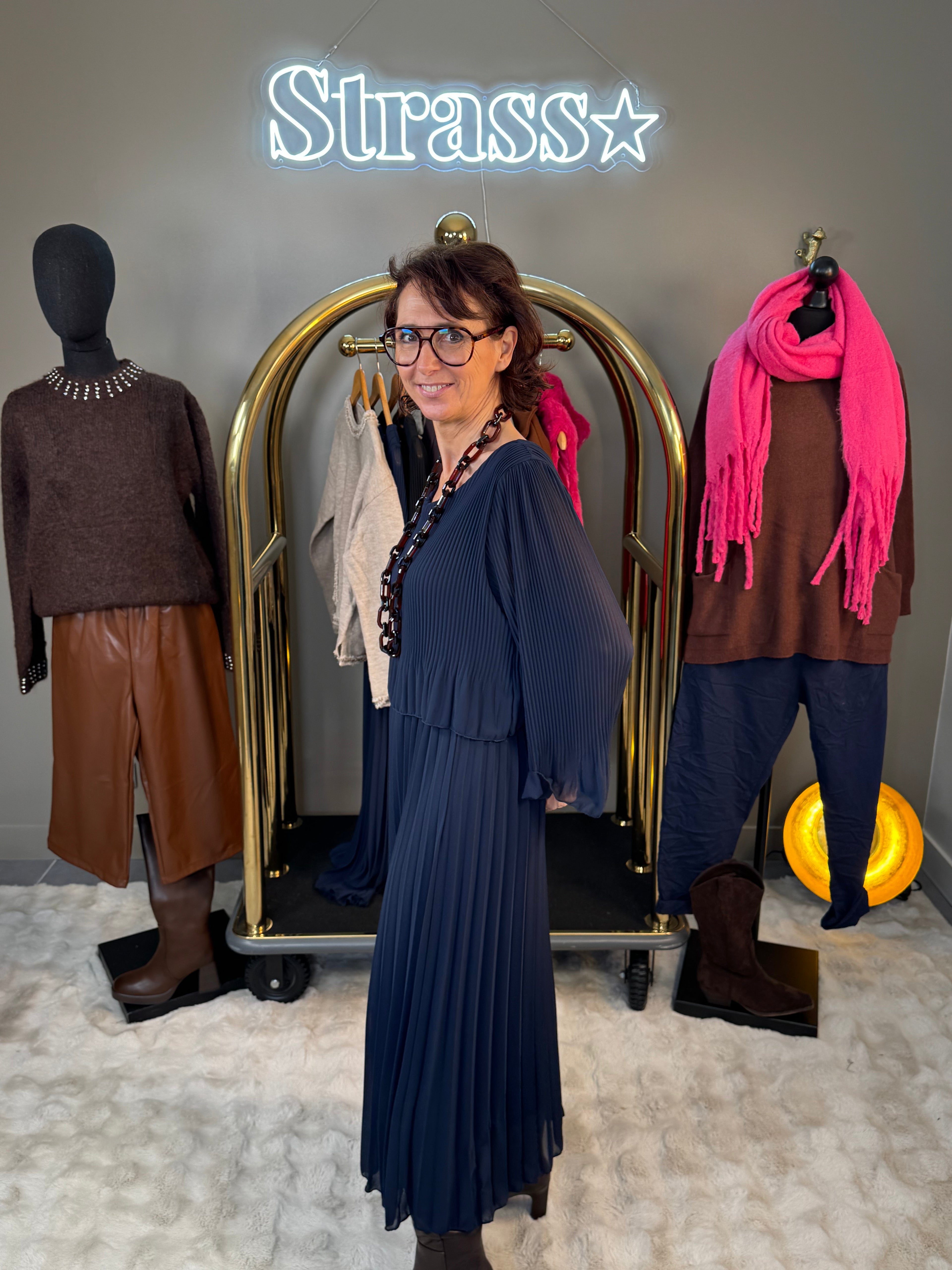 Robe Pépite Bleu Marine