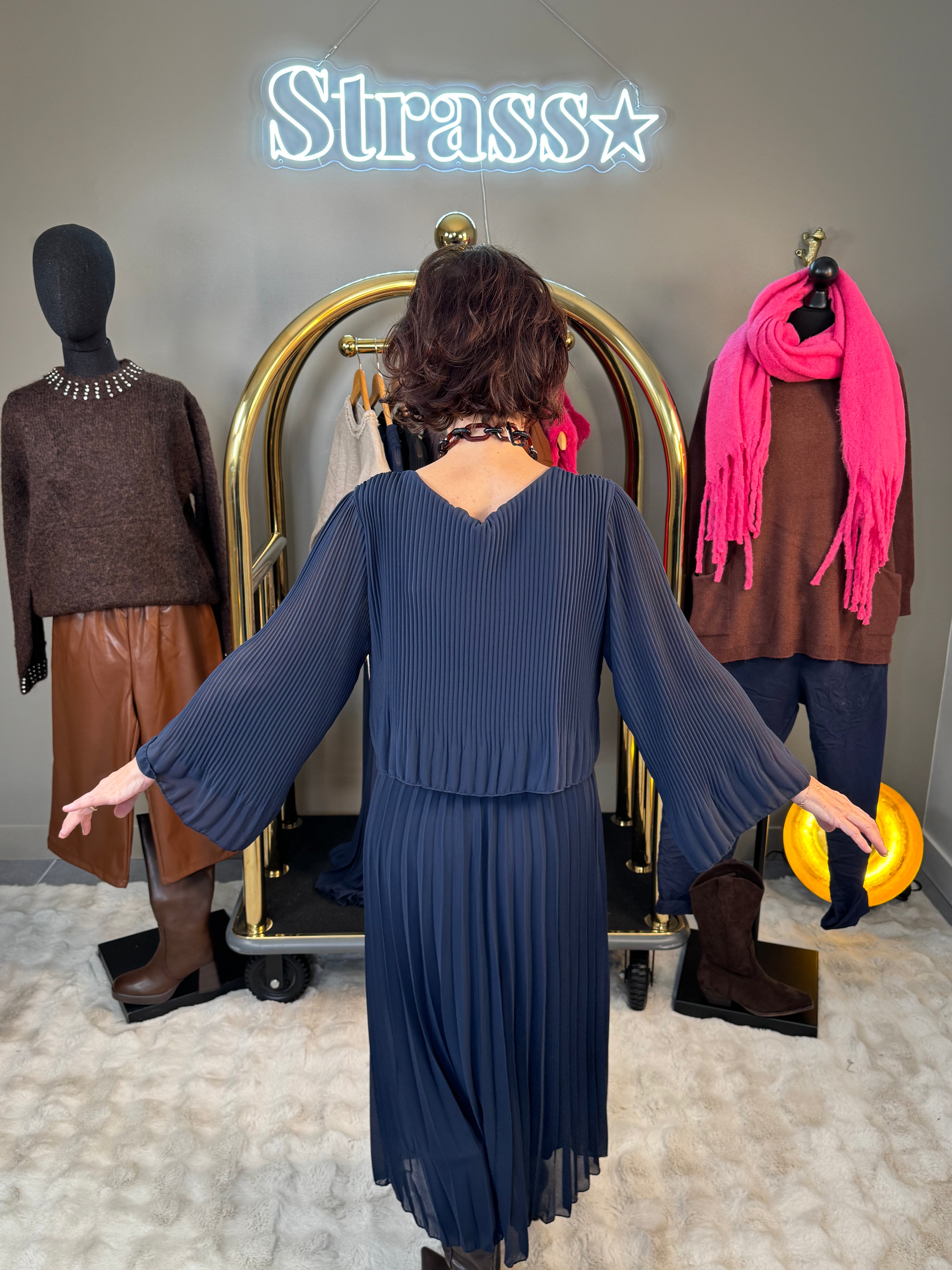 Robe Pépite Bleu Marine