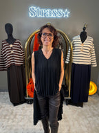 Tunique Asymétrique Noir