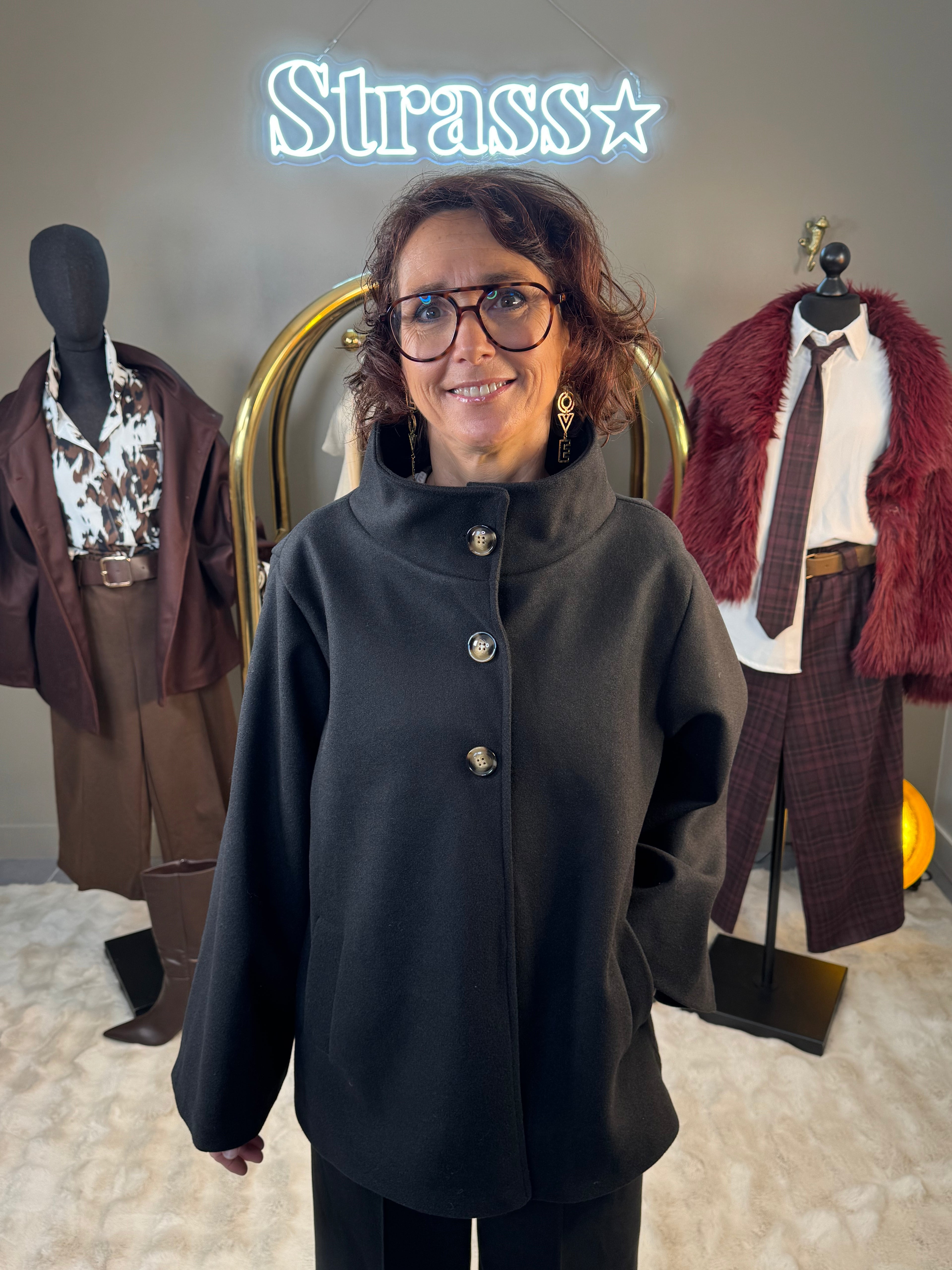 Manteau Darling Noir