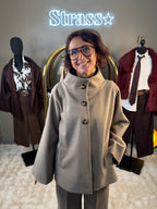 Manteau Darling taupe