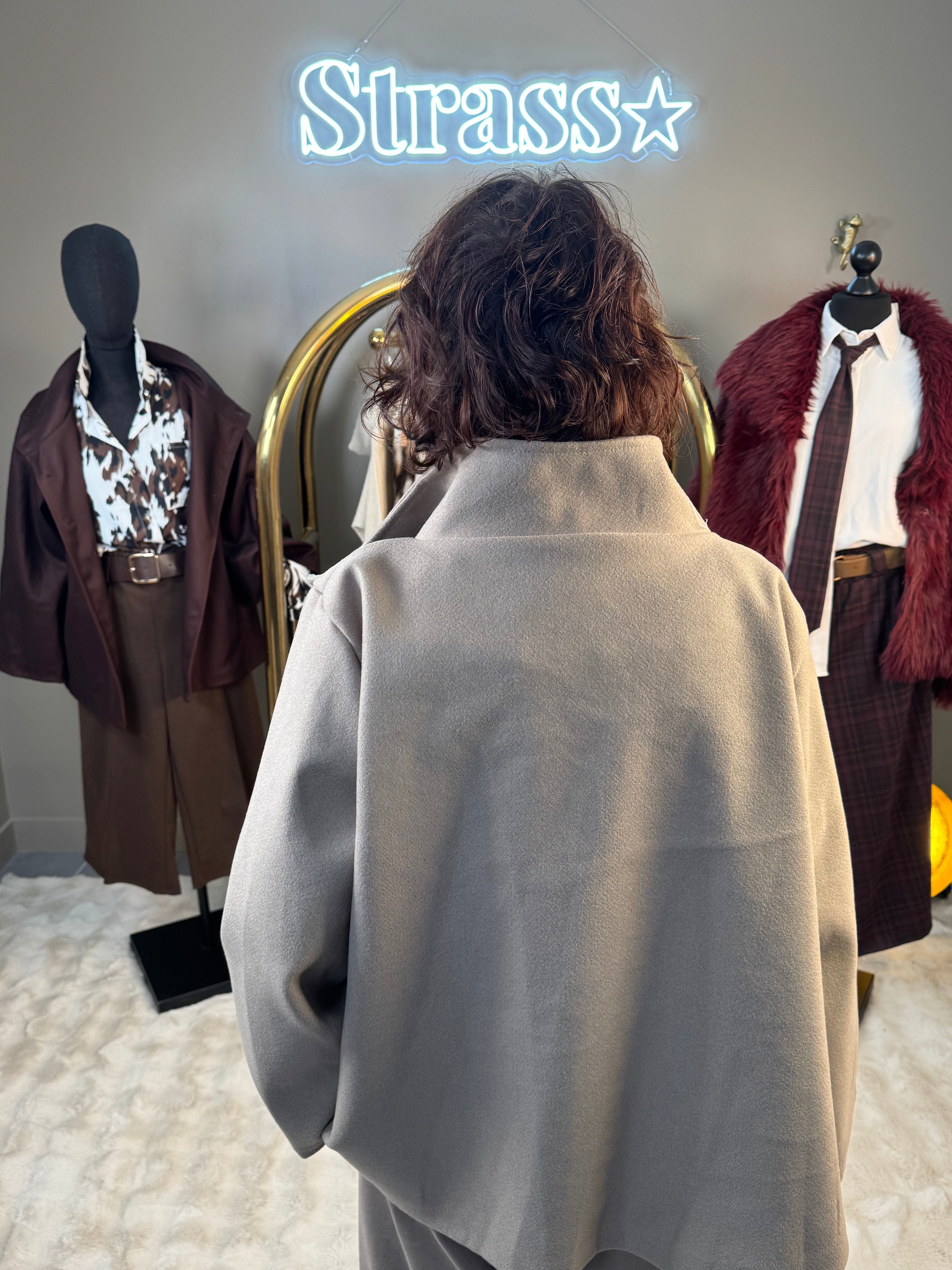 Manteau Darling taupe