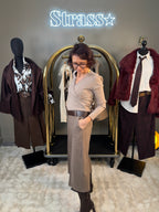 Pantalon 3/4 Darling Taupe