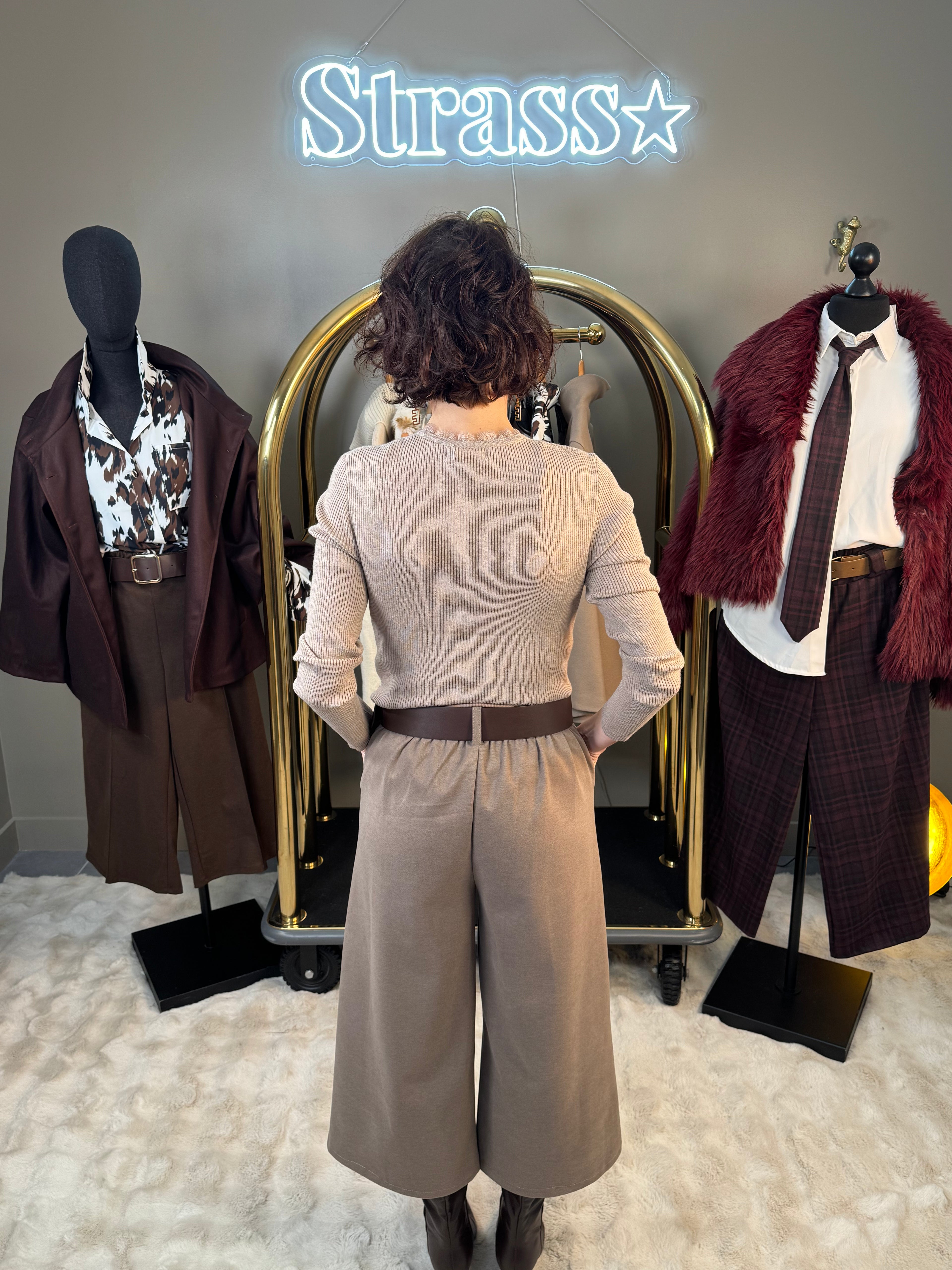 Pantalon 3/4 Darling Taupe