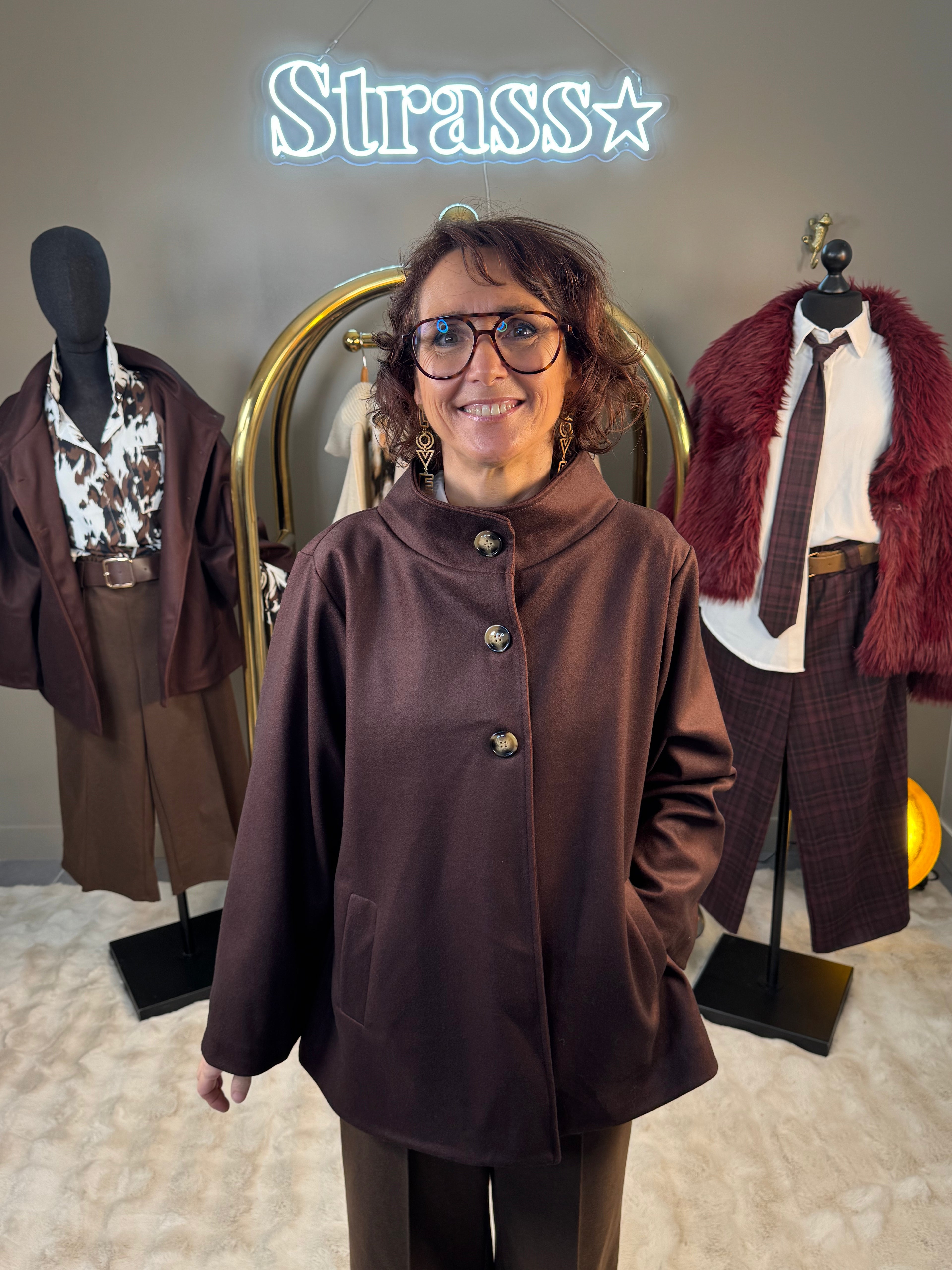 Manteau Darling Choco