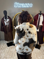 Veste Sans Manche Fausse Fourrure Woodie