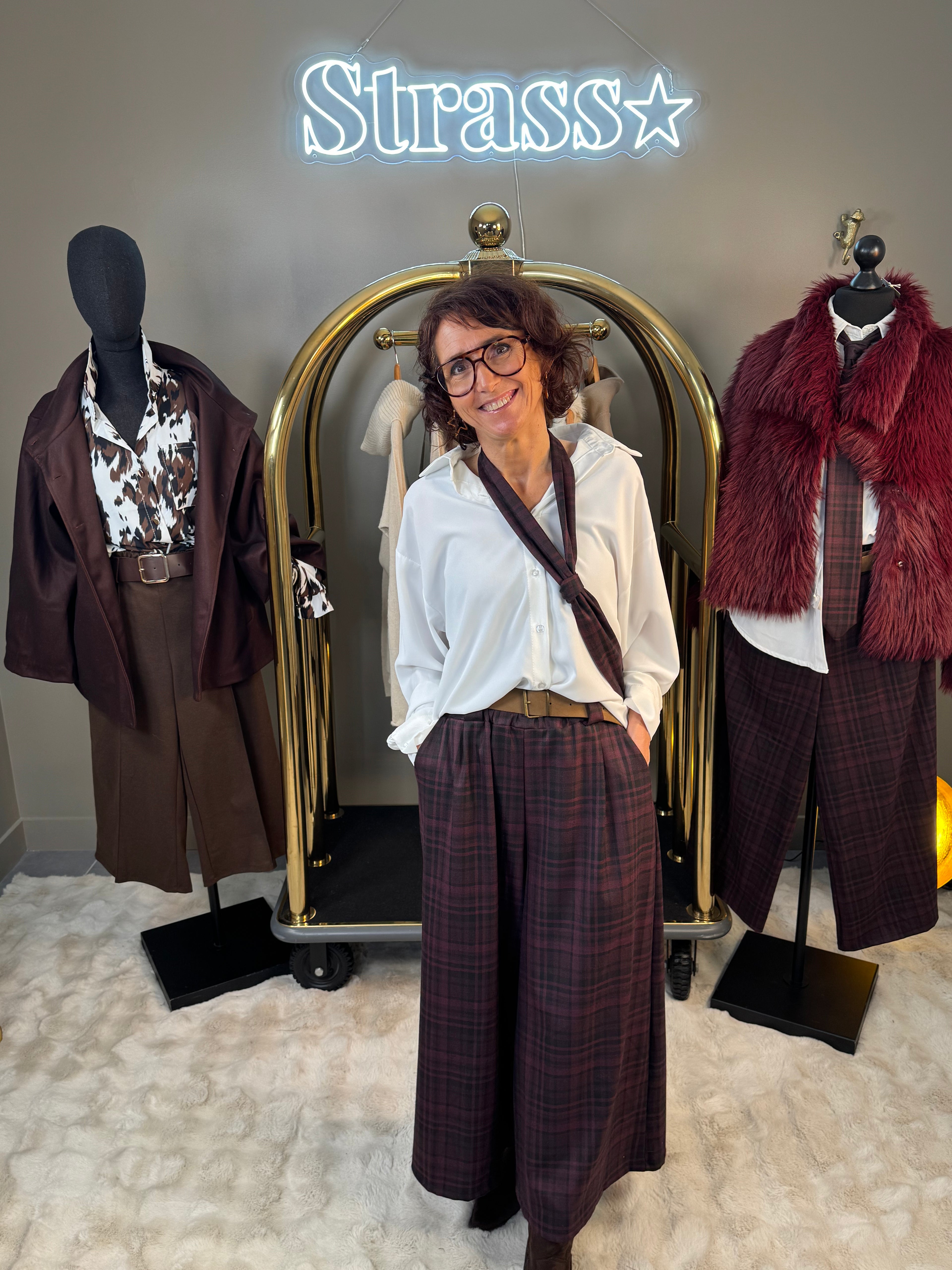 Pantalon Nelson Bordeaux