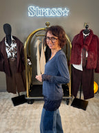 Top Chaleur Bleu Jean