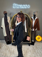 Bombers Aviateur Suedine Noir