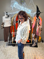 Chemise Trio Boutons Beige