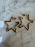Créoles Étoiles Dorées