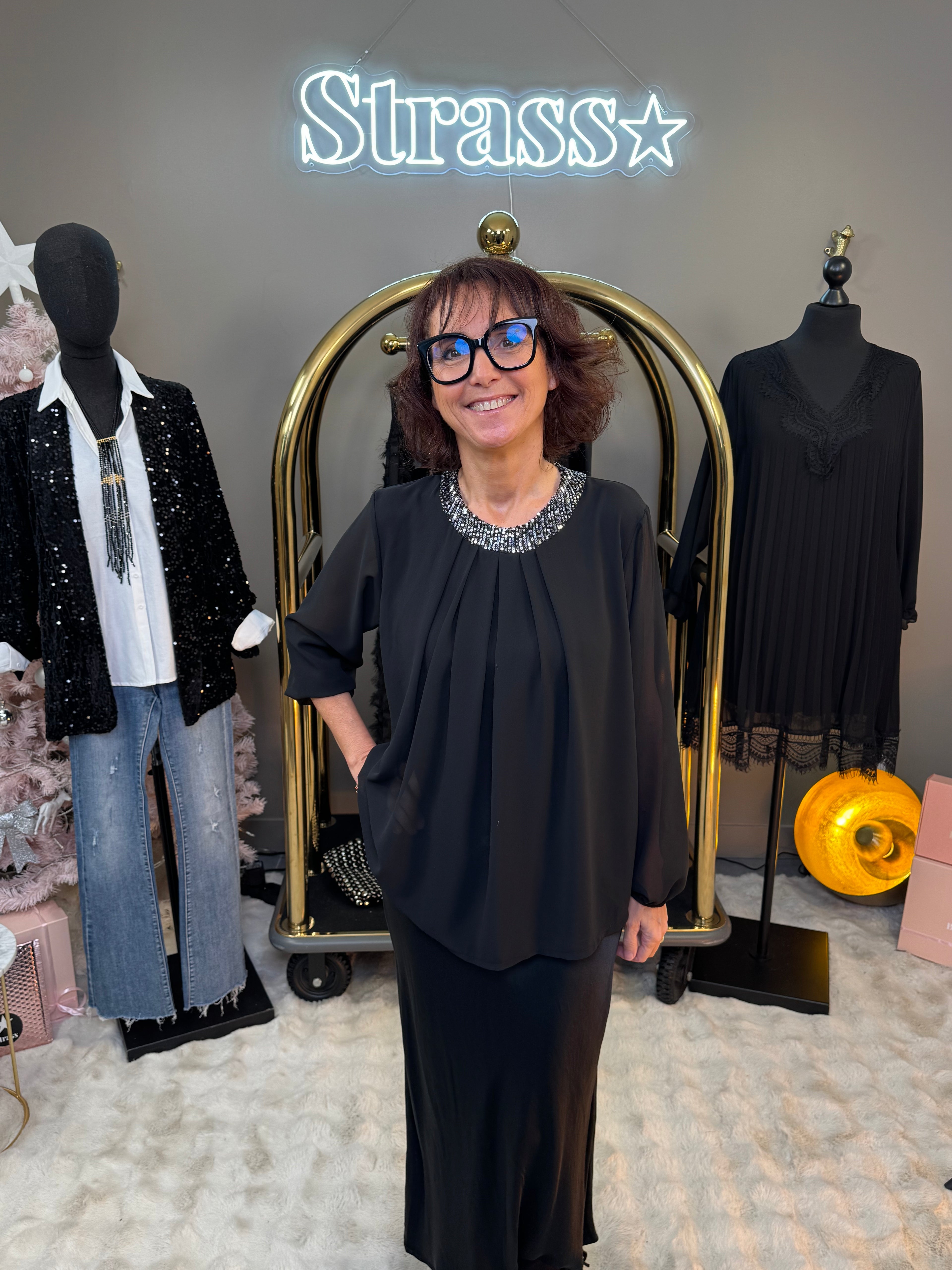 Blouse Paillettes Tara