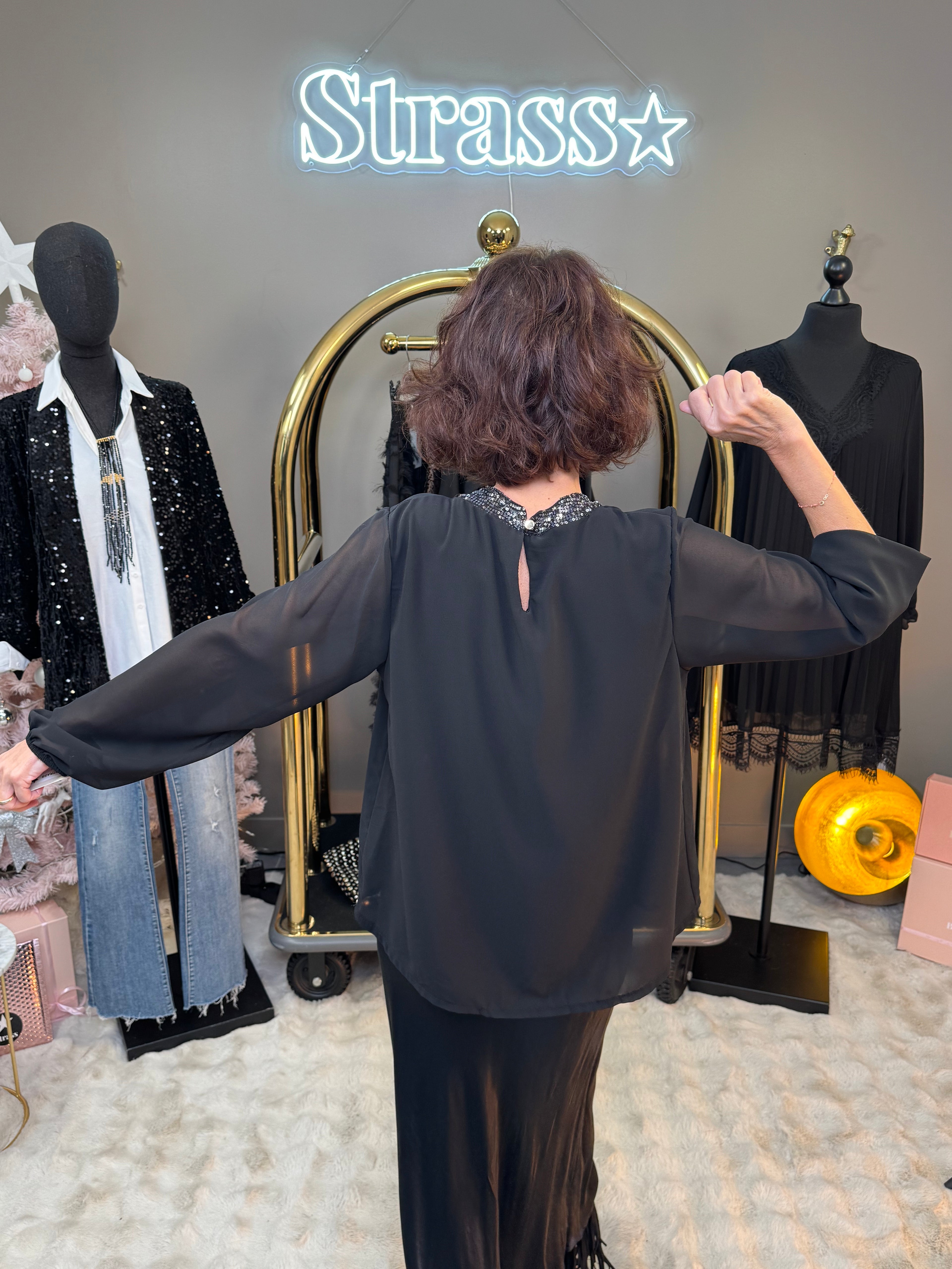 Blouse Paillettes Tara
