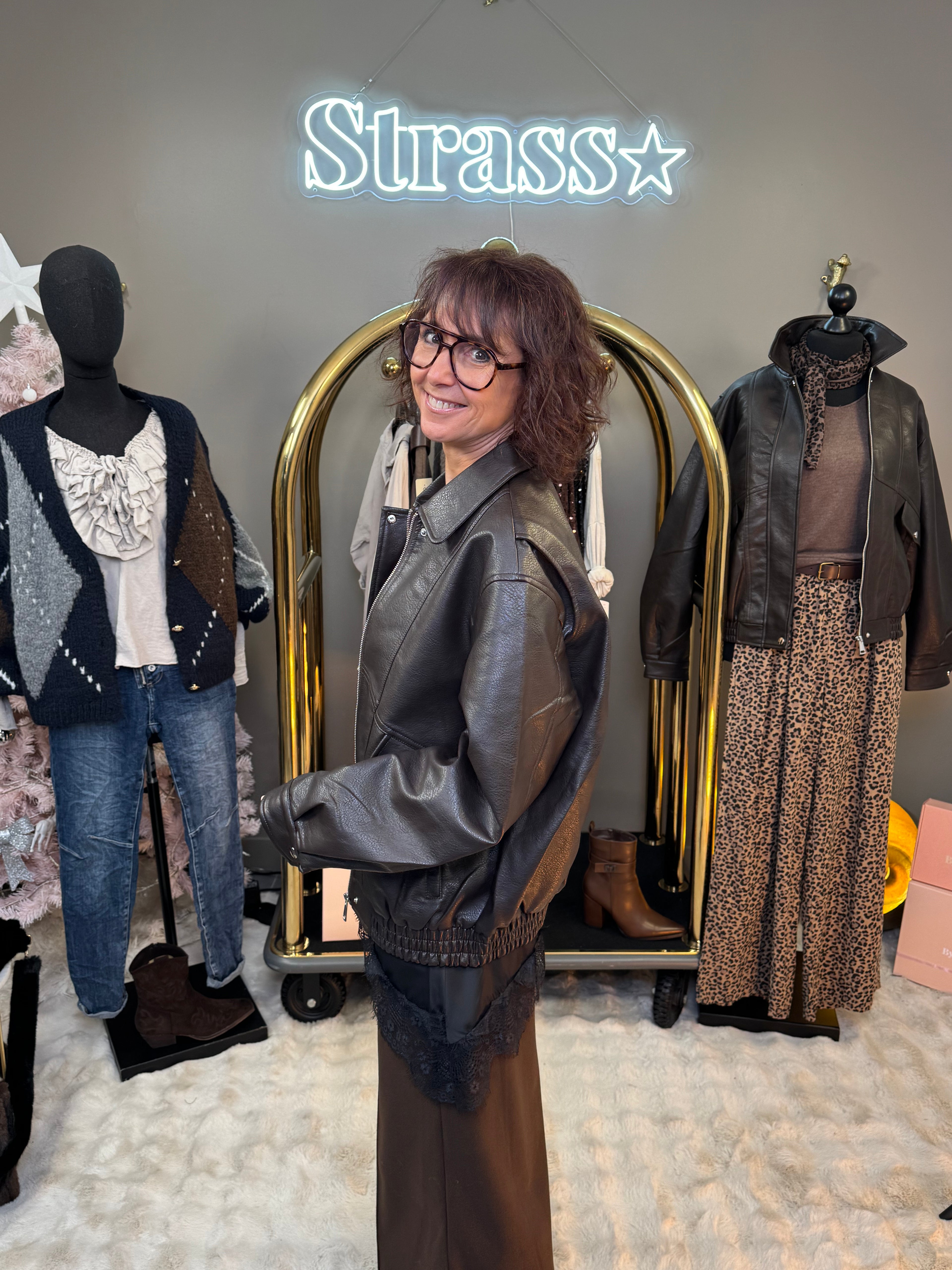 Blouson Aviateur Top Gun Choco