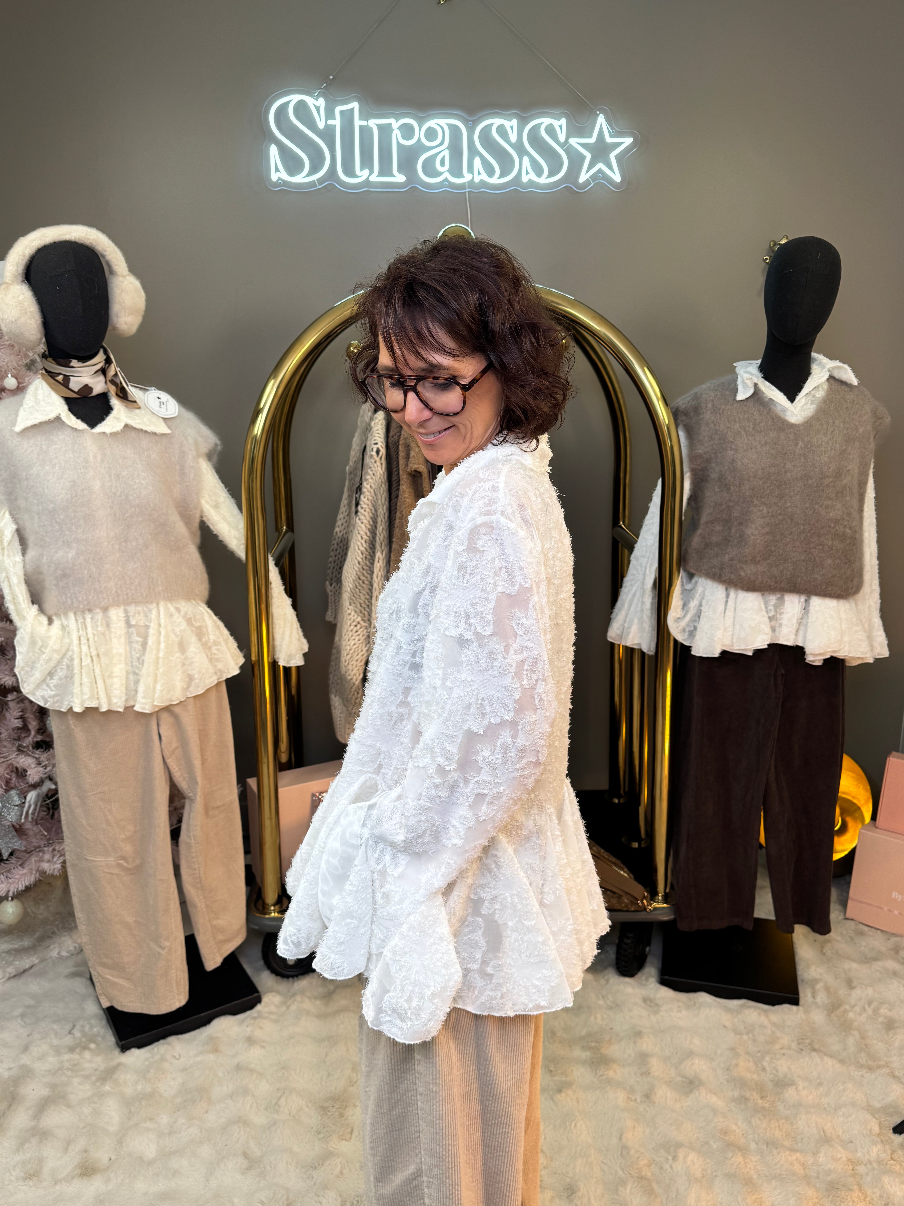 Chemisier Eglantine Blanc