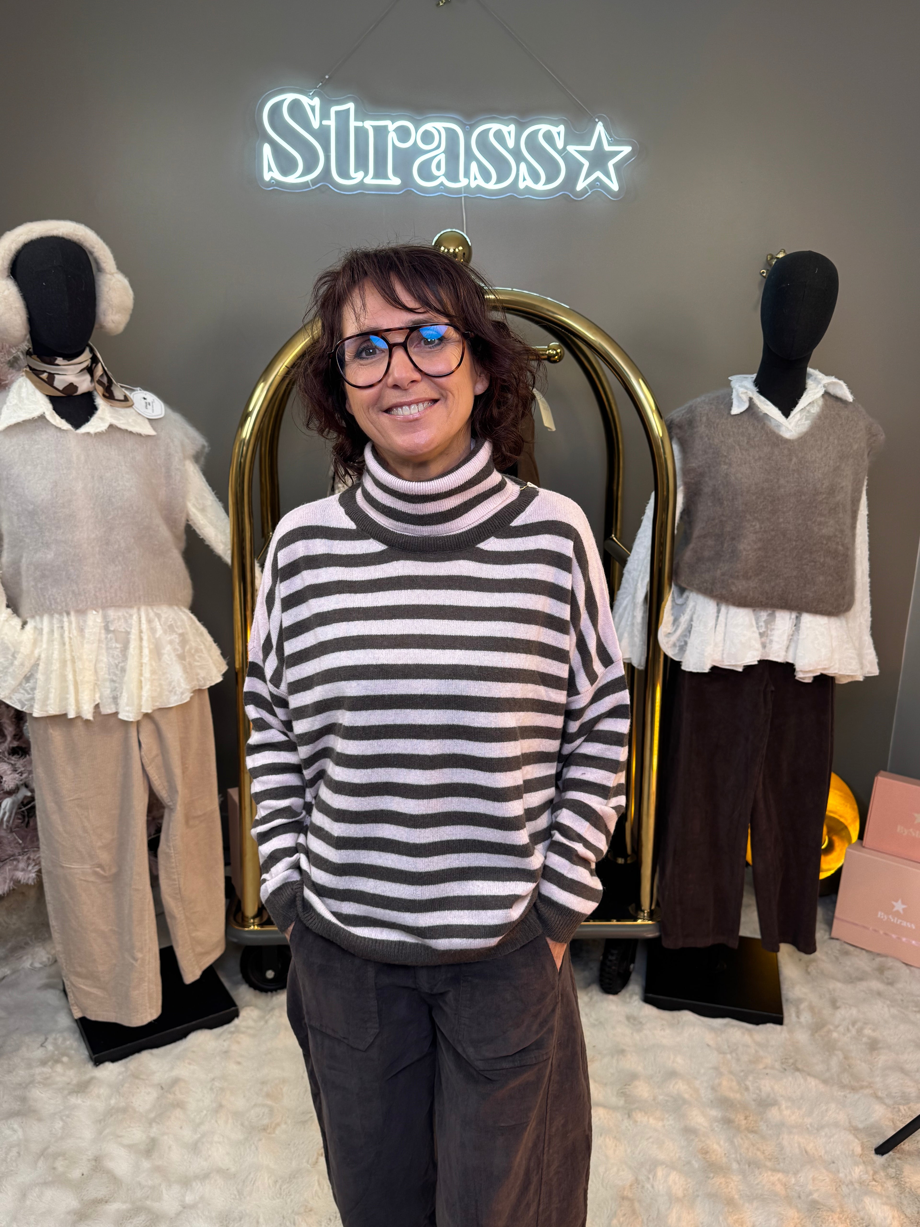 Pull Col Roulé Maya