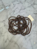 Lot de 10 Bracelets Elastiques Cristal Beige Irisé