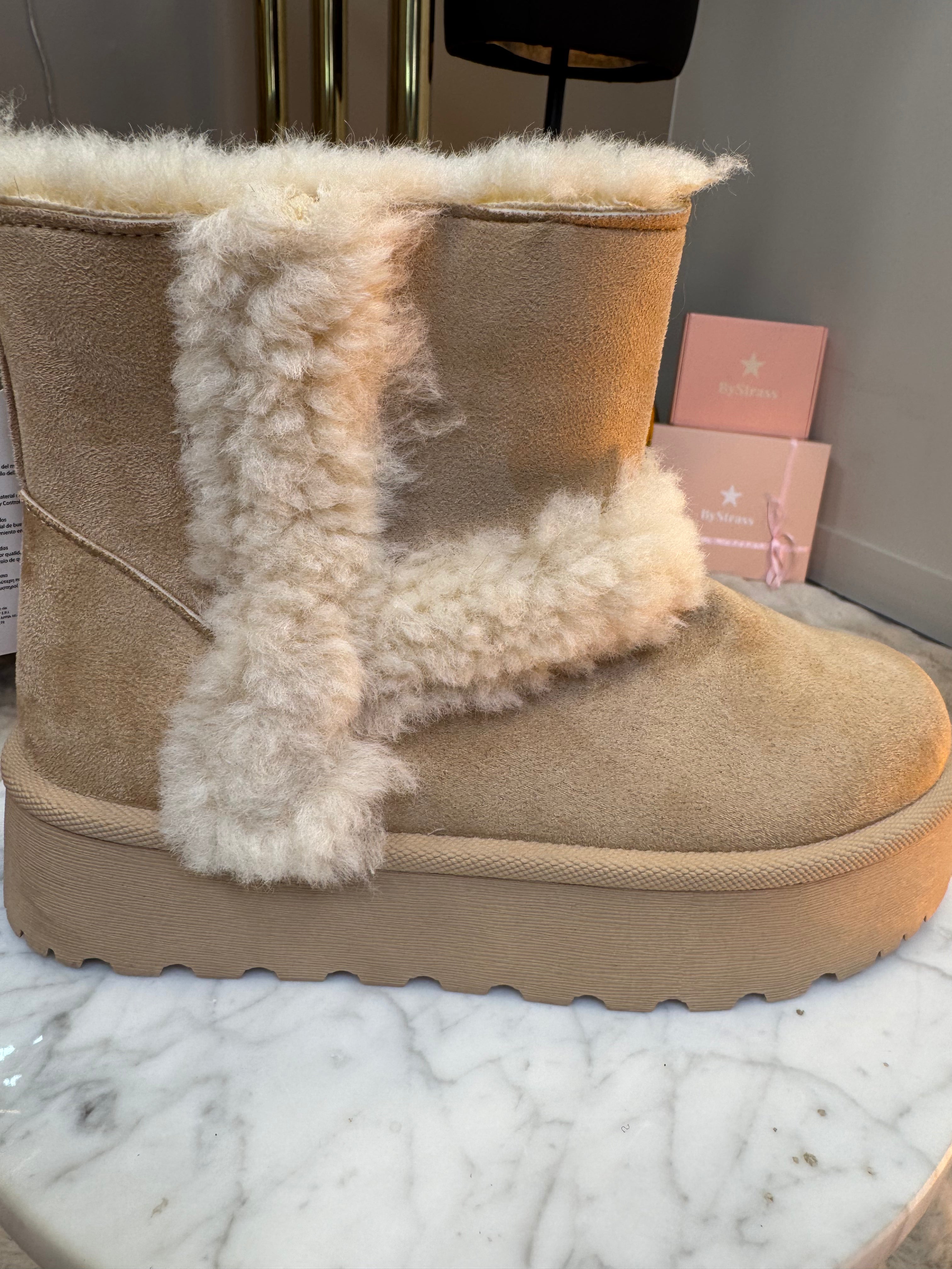 Boots Banquise Beige