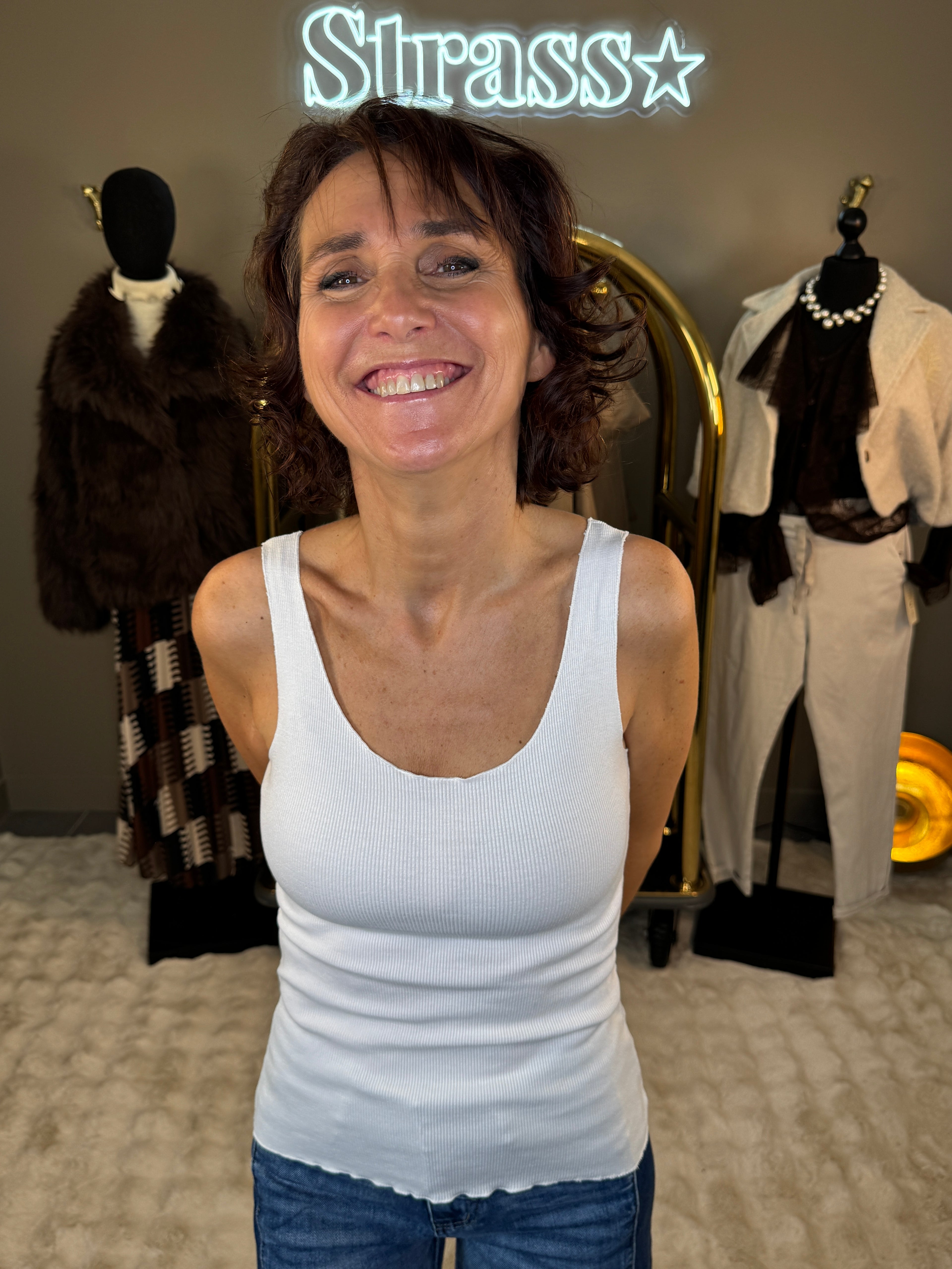 Débardeur Tip Top Blanc