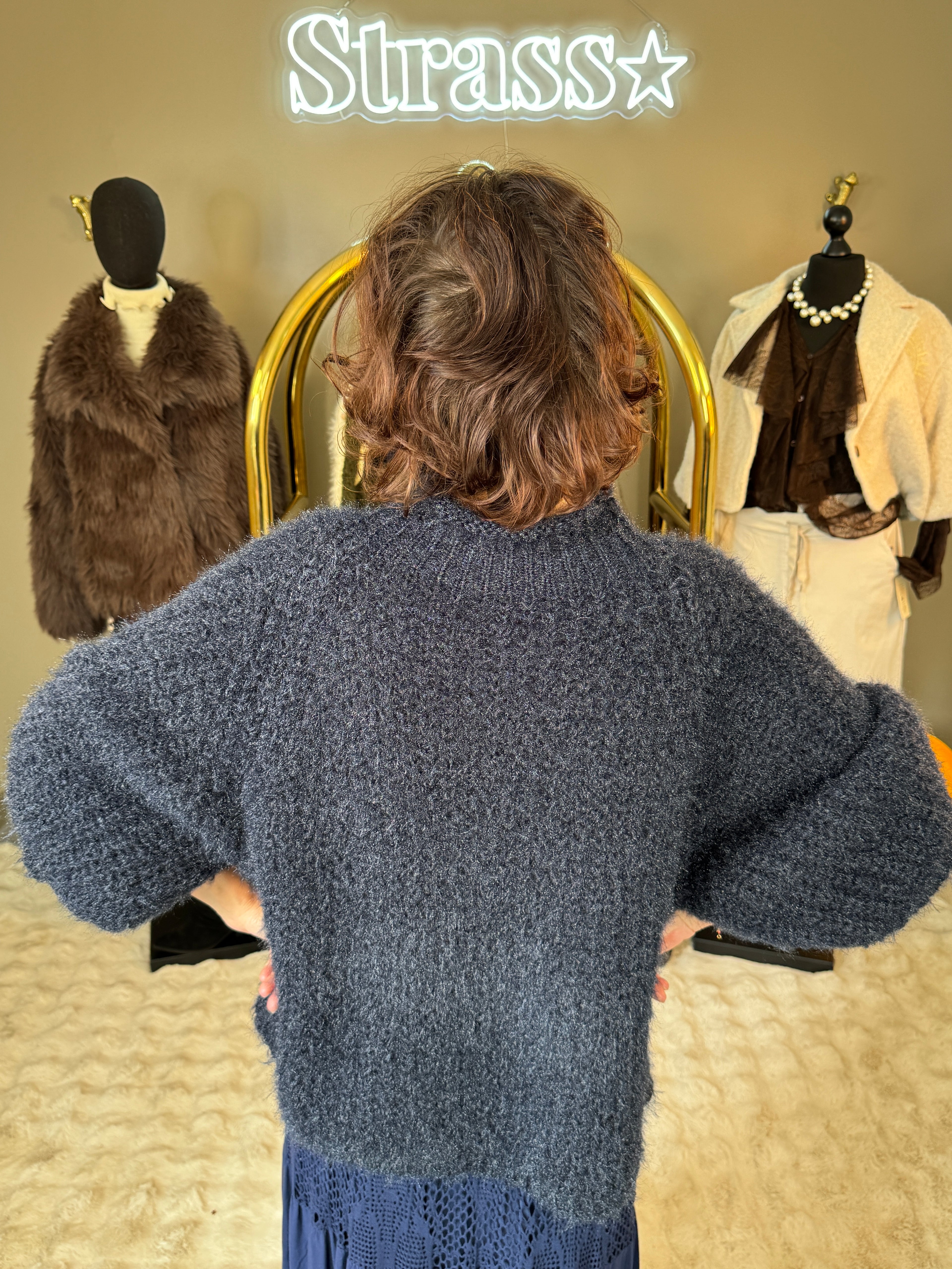 Pull Doudou Bleu Marine