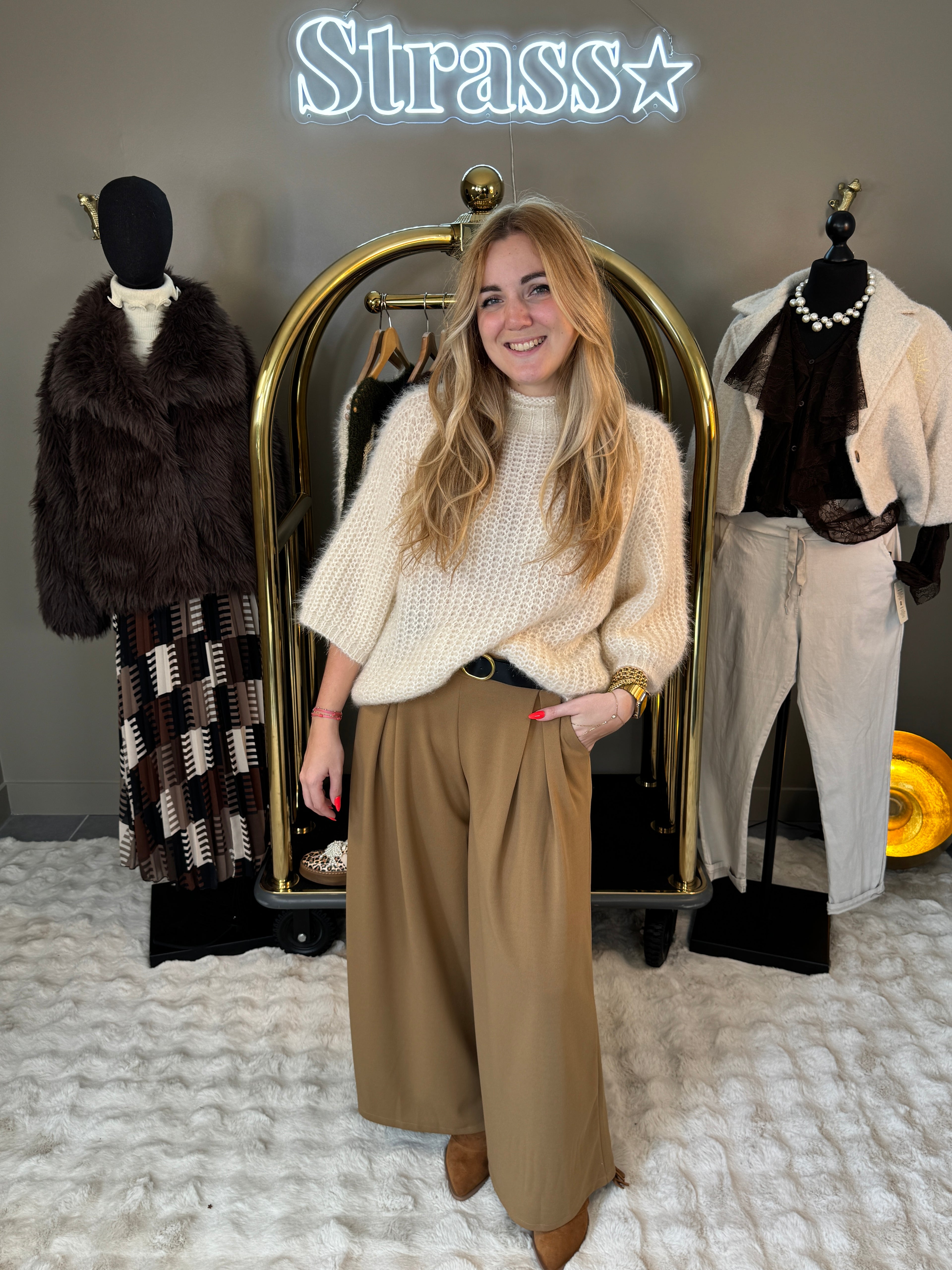 Pantalon Jade Camel