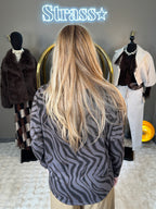 Pull Zèbre Choco