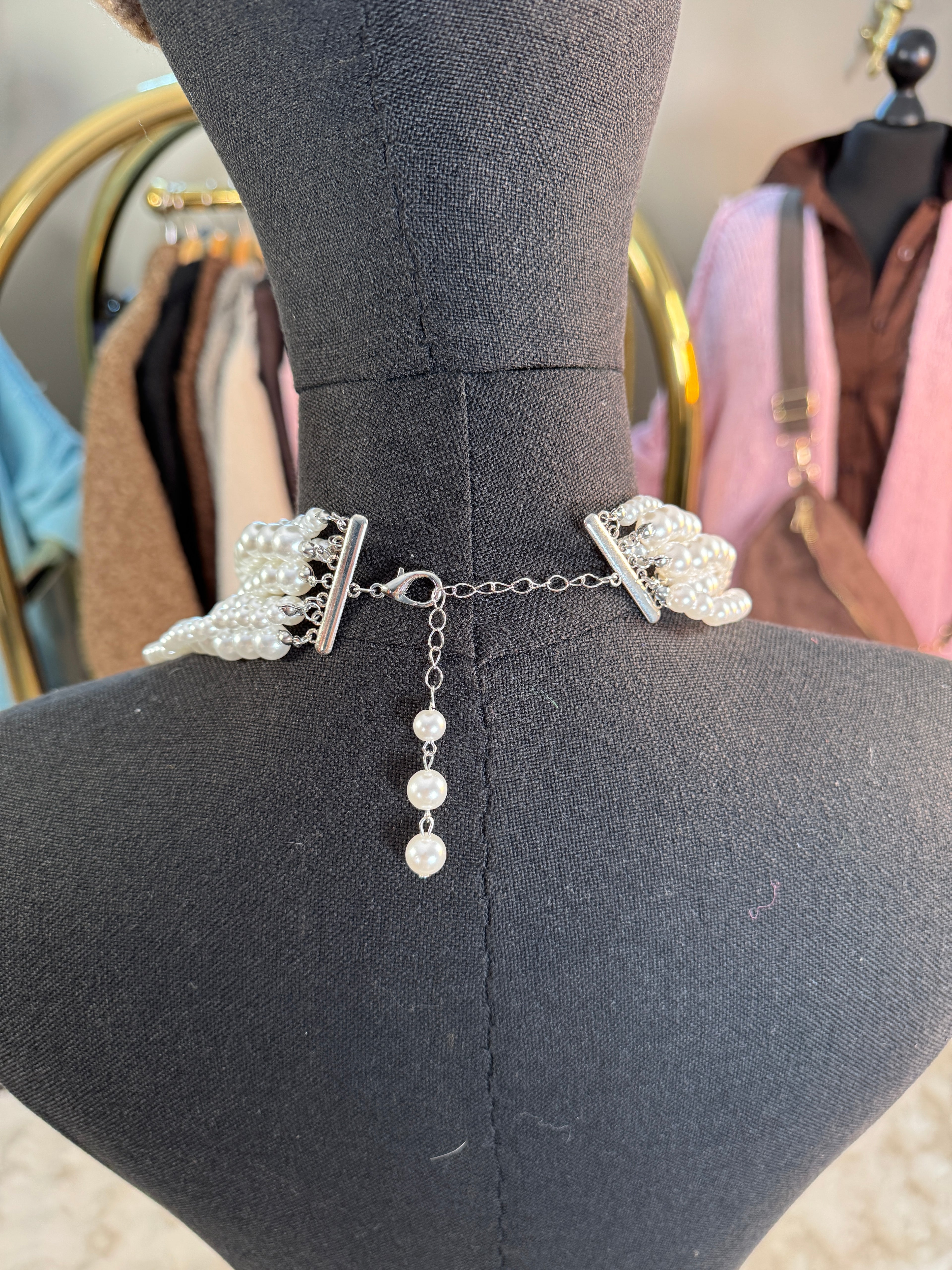 Collier 7 Rangs Perle