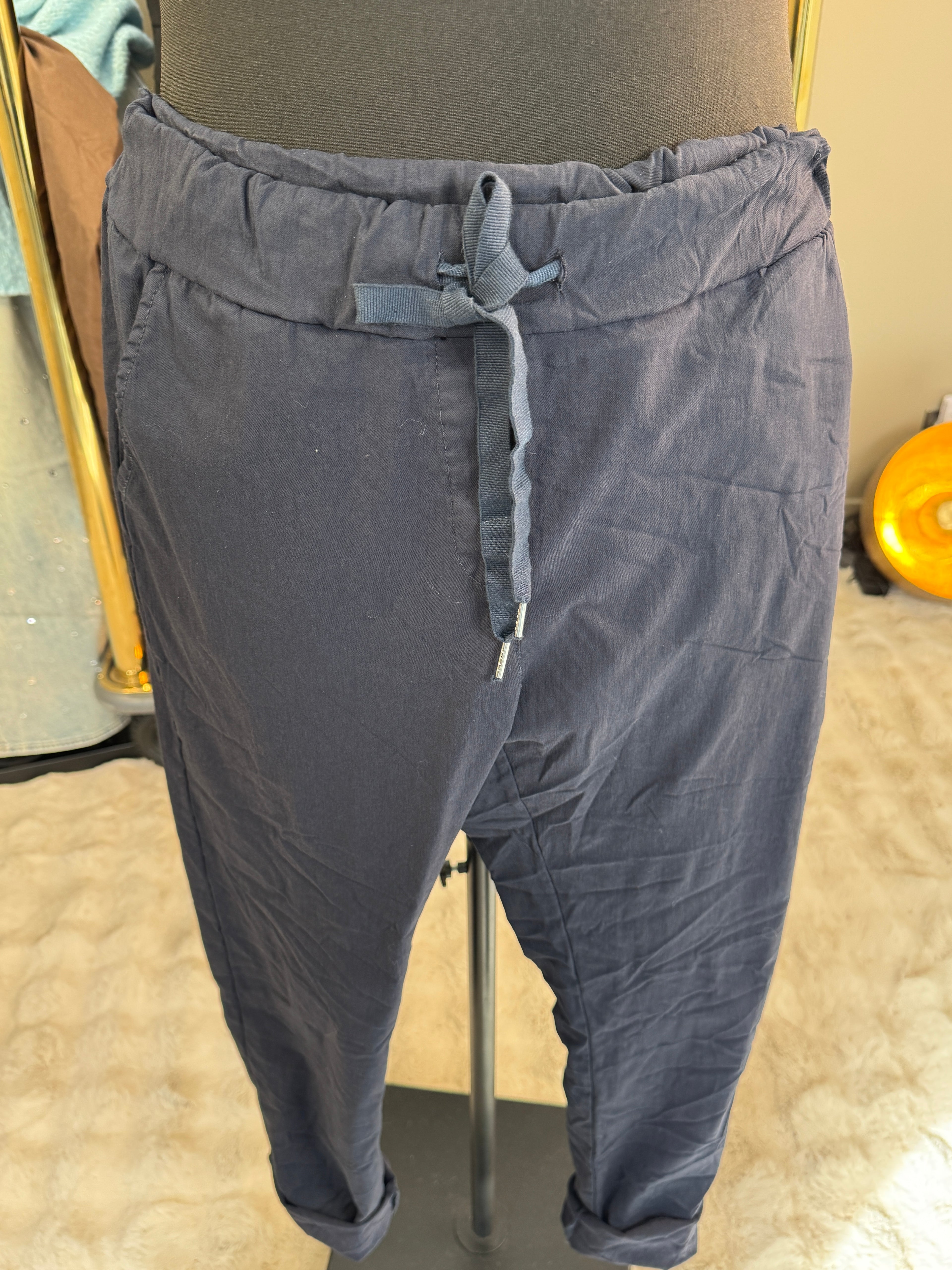 Pantalon Bella 2 Bleu Marine