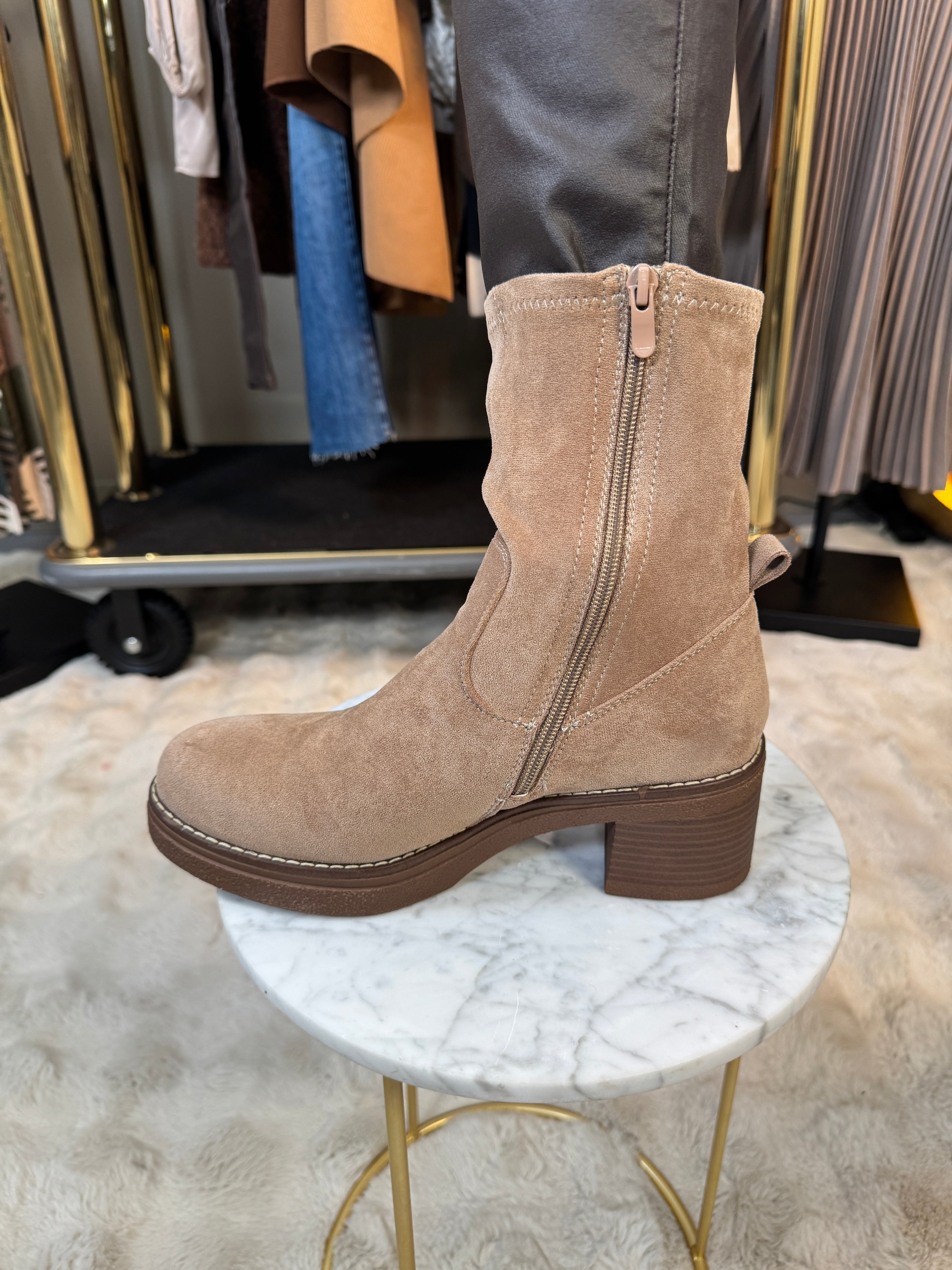 Bottes Nikita Beige