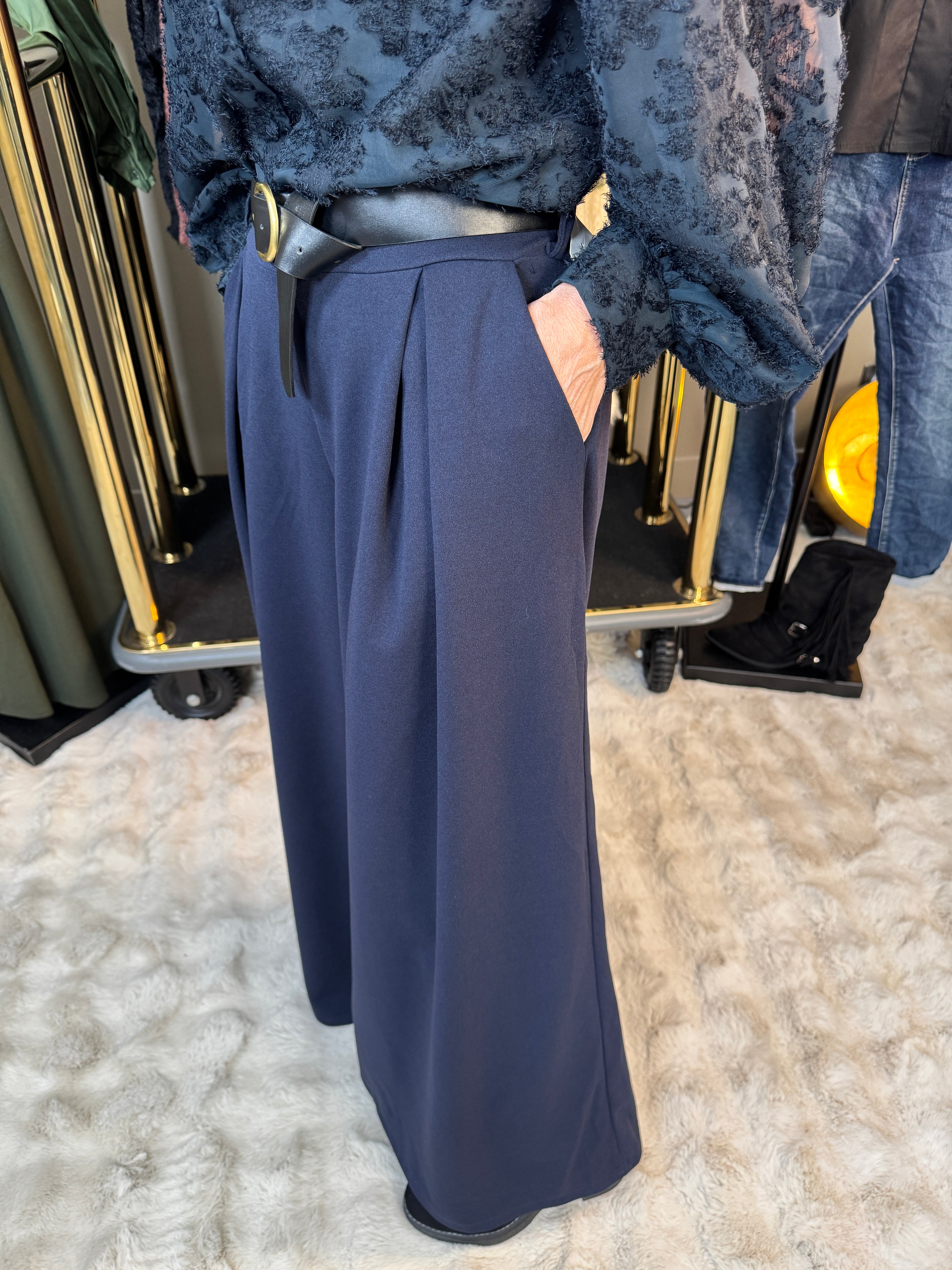 Pantalon Jade Bleu Marine