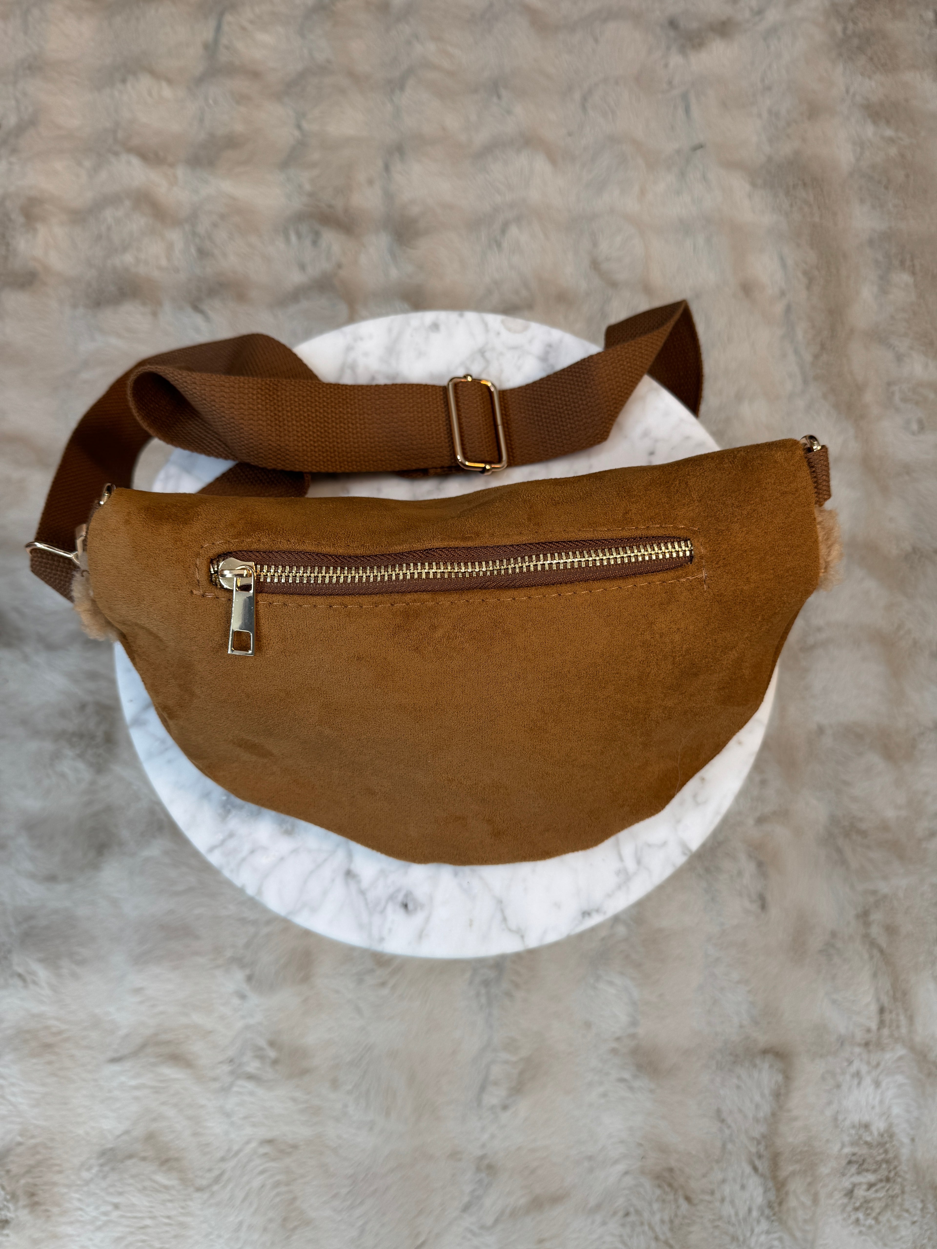 (PRÉ COMMANDE) Banane Mouton Retourné Camel