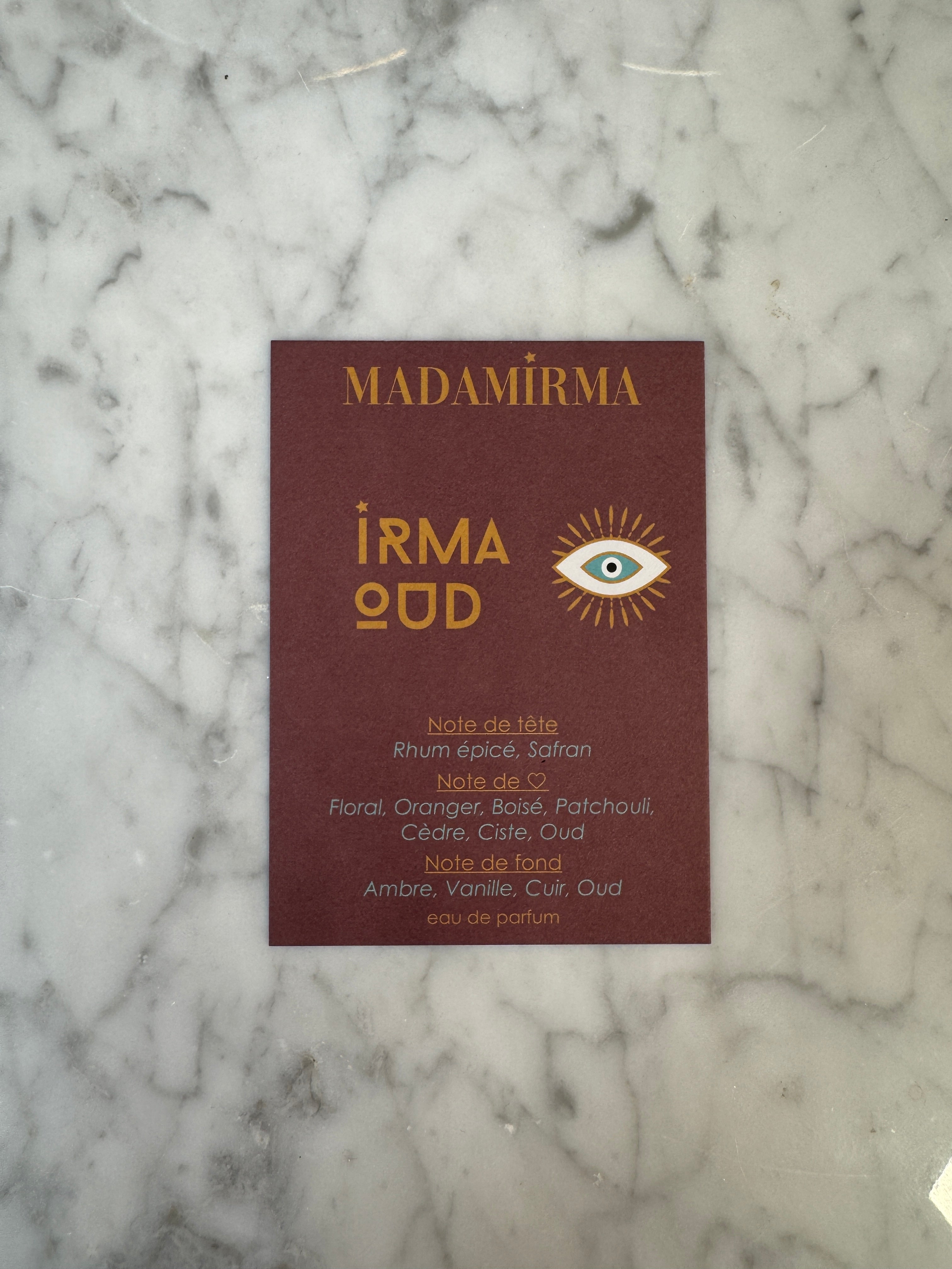 Parfum Madamirma Irma Oud 100ml