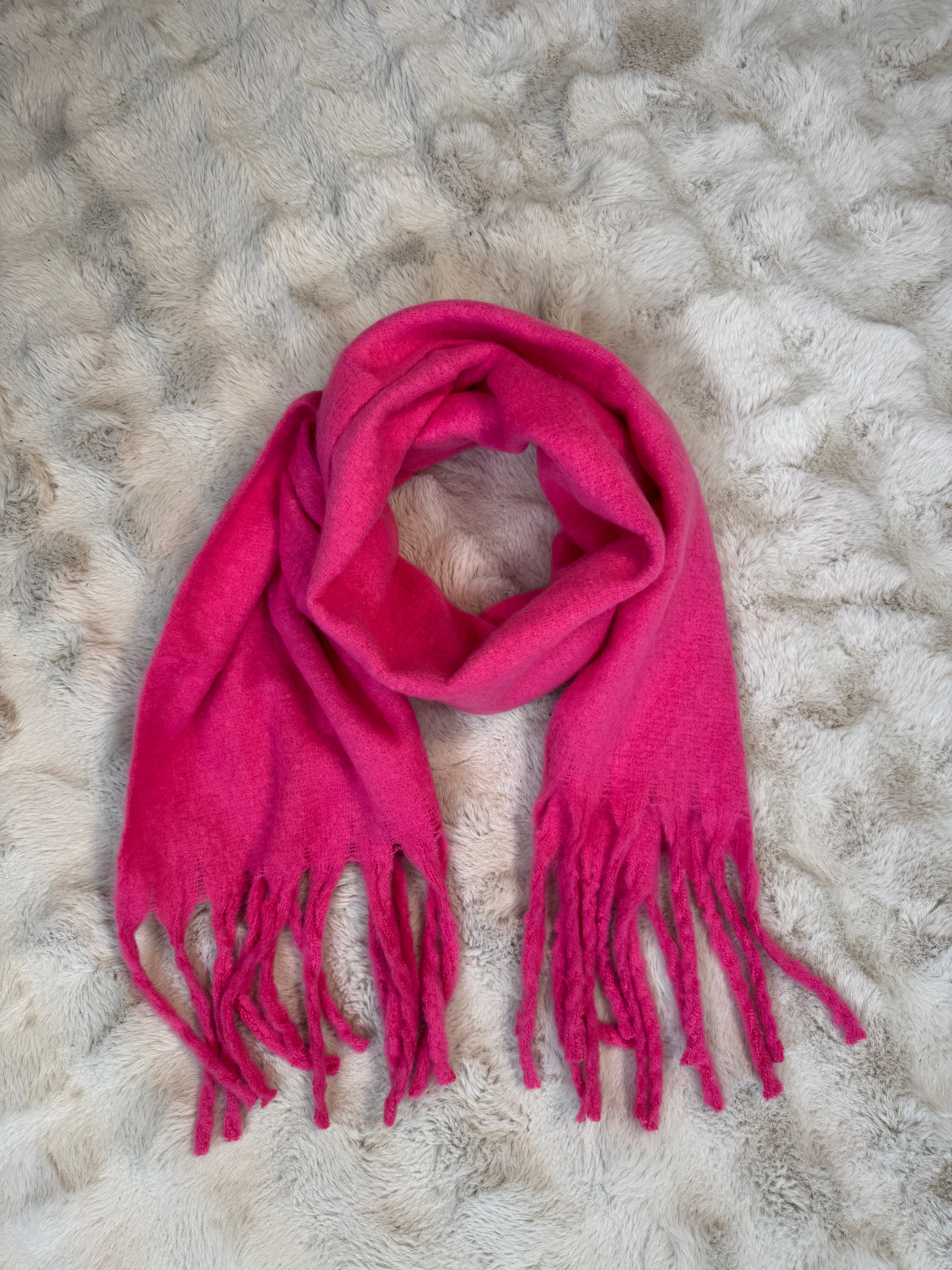 Écharpe Caline Fuschia