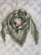 Écharpe Good Vibes Only Kaki