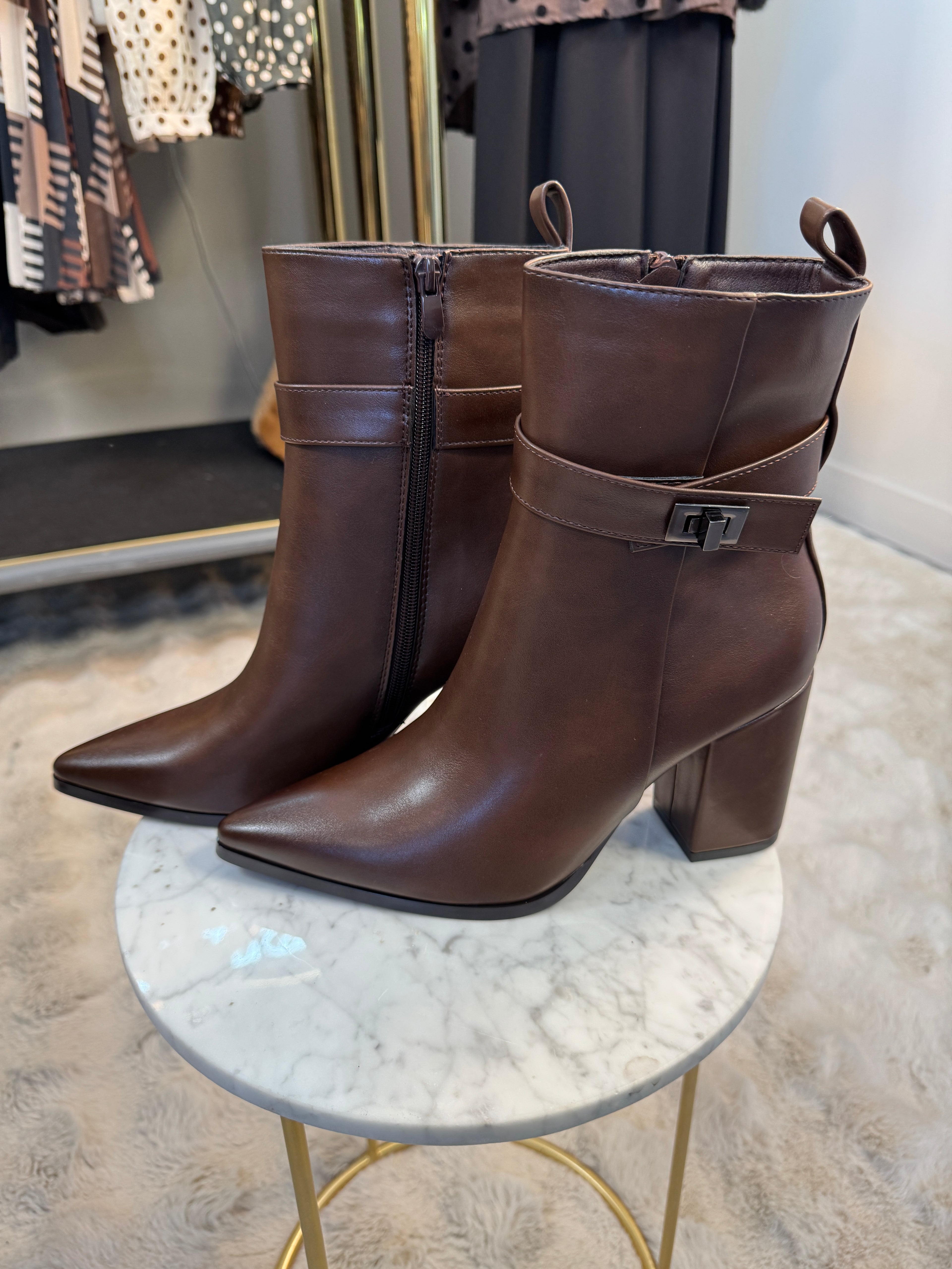 Bottines Paméla Choco