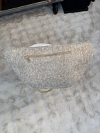 Maxi Banane Laine Rase Beige