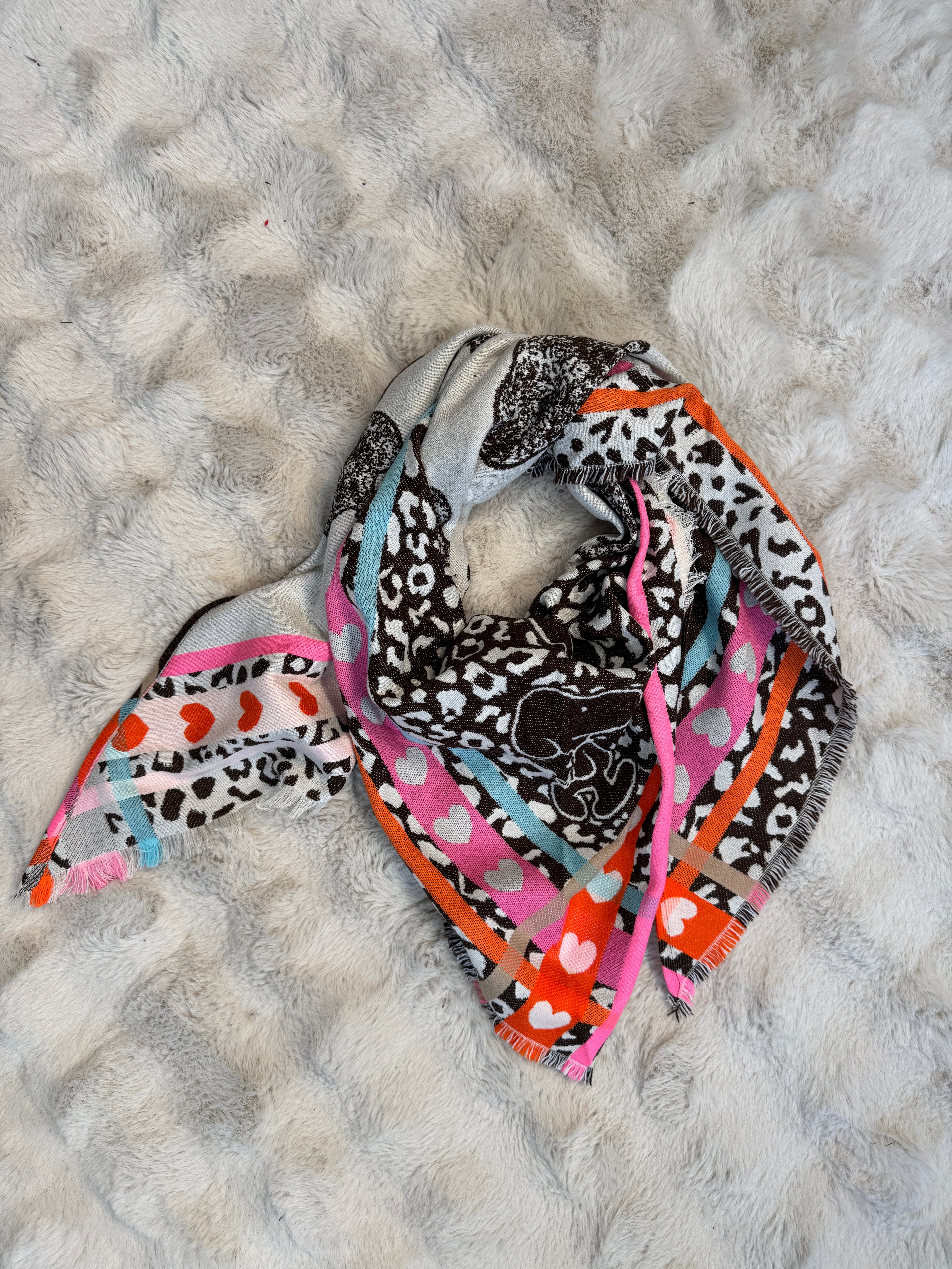 Écharpe Snoopy Choco