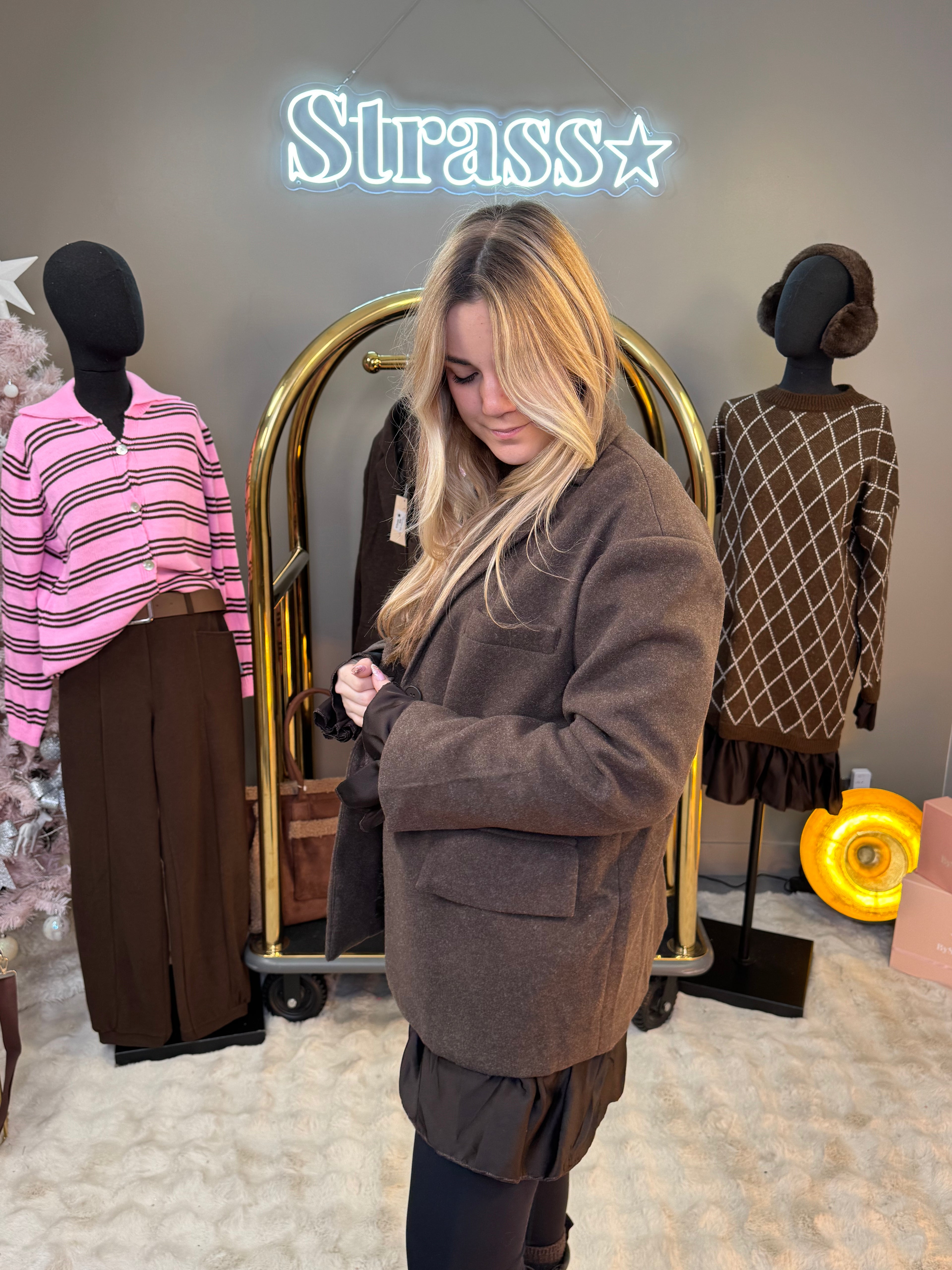 Blazer / manteau flanelle