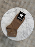 Chaussettes Strass Camel