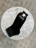 Chaussettes Strass Noir