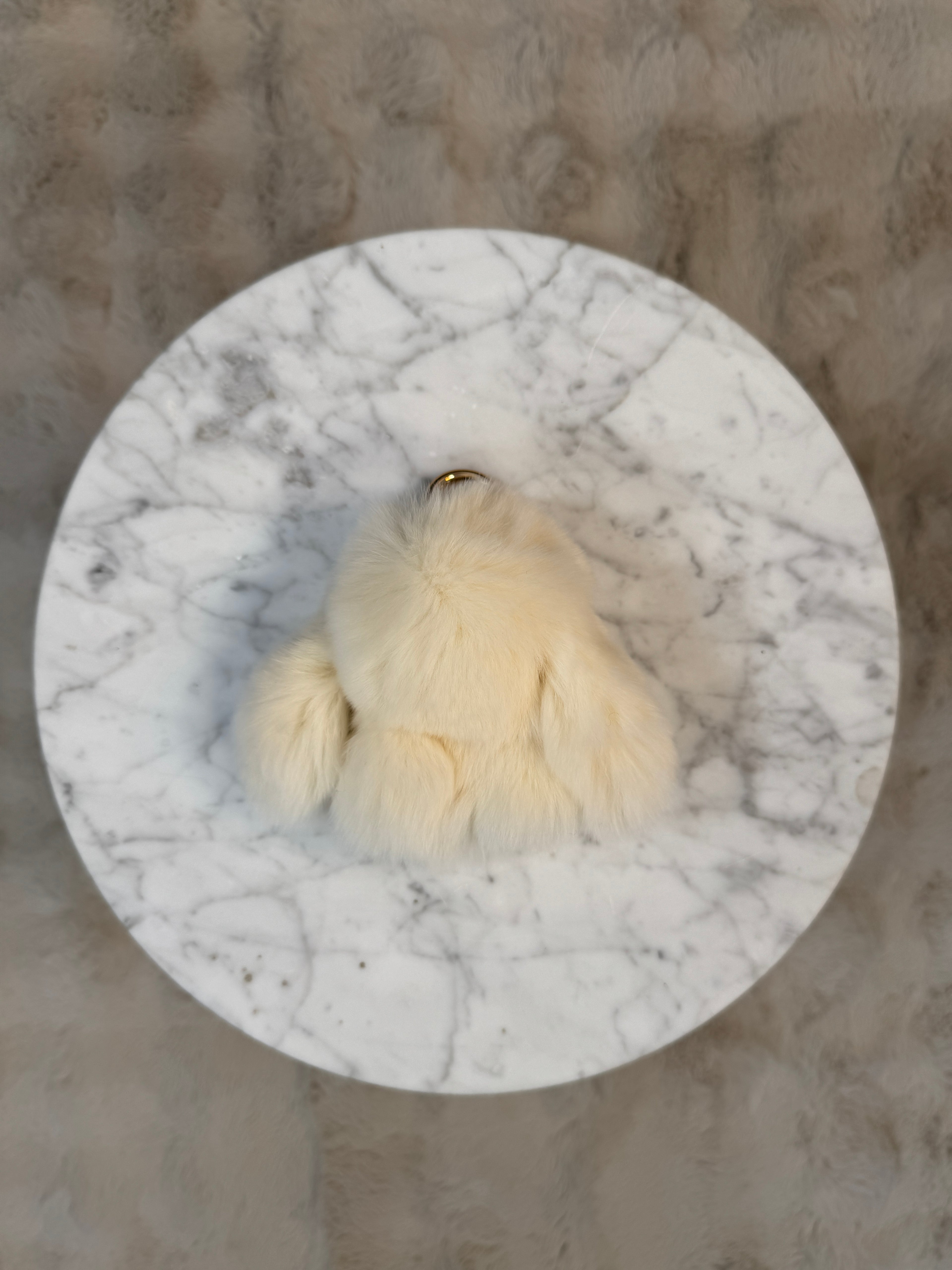 Porte Clé Lapinou Écru