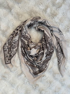 Écharpe Bandana Beige