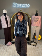 Écharpe Bandana Bleu Marine