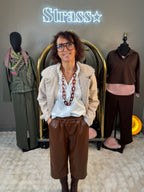 Bermuda Simili Cognac