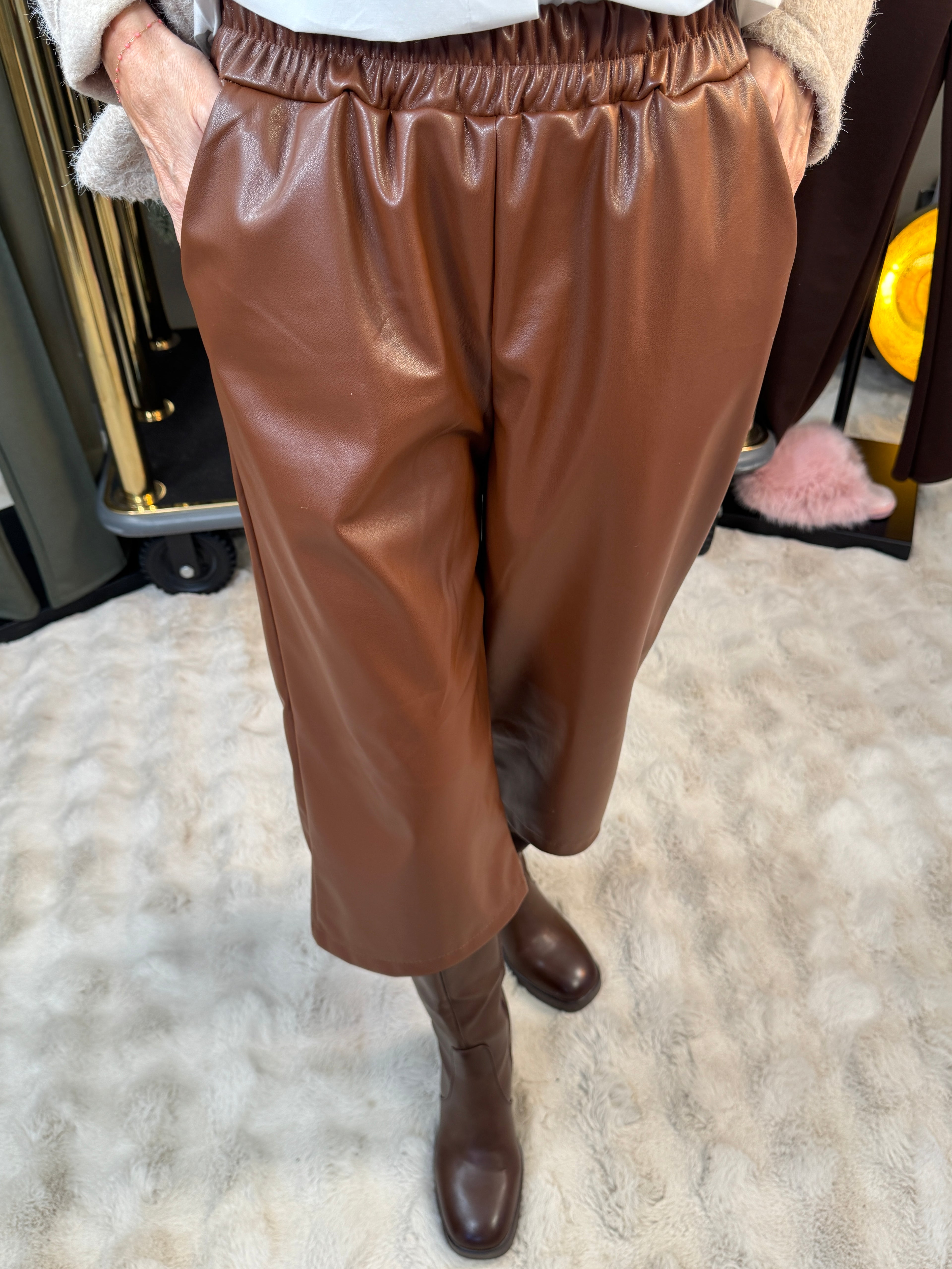 Bermuda Simili Cognac